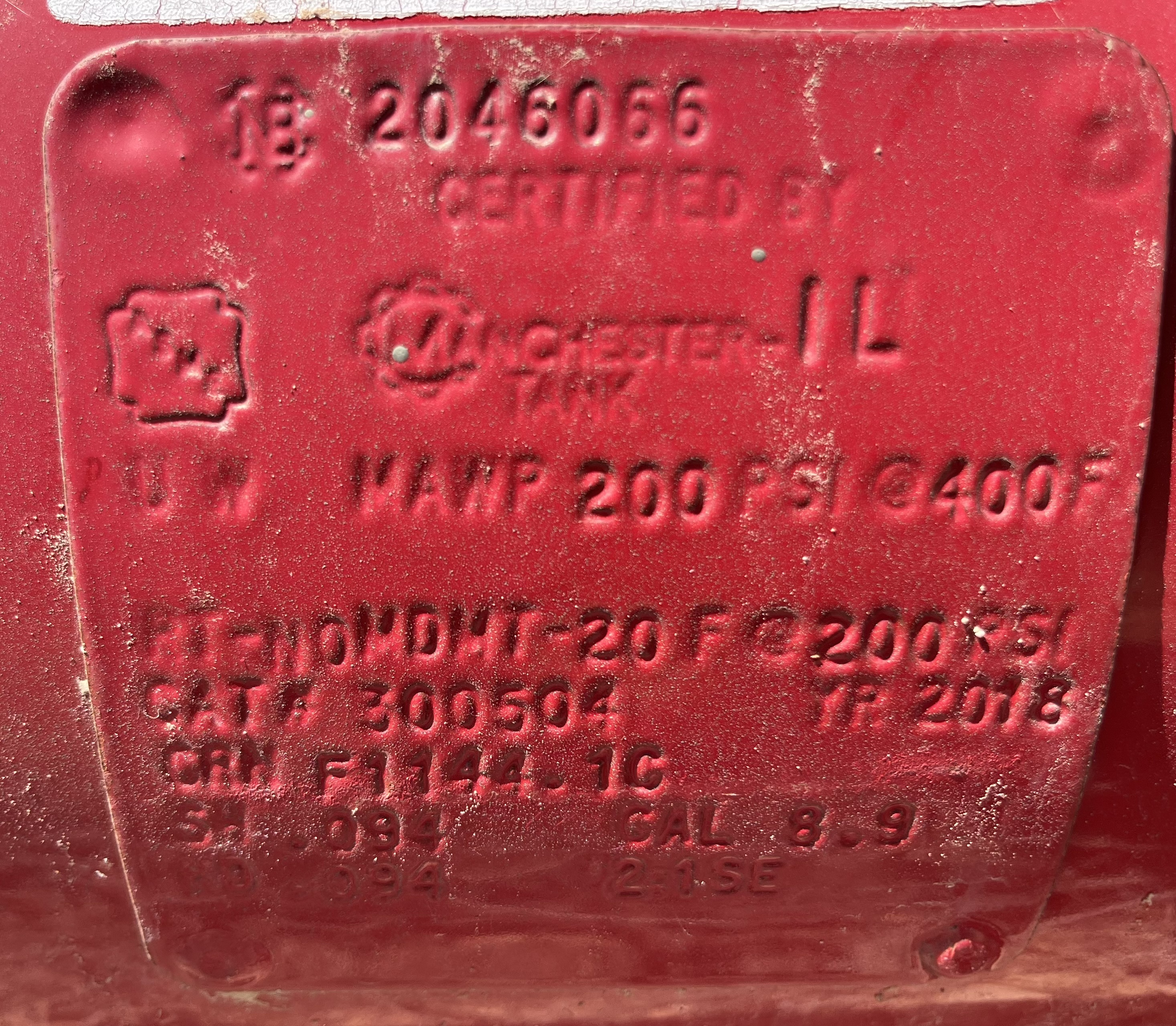 Blowcase, Horizontal, 8.9 gal, 200#