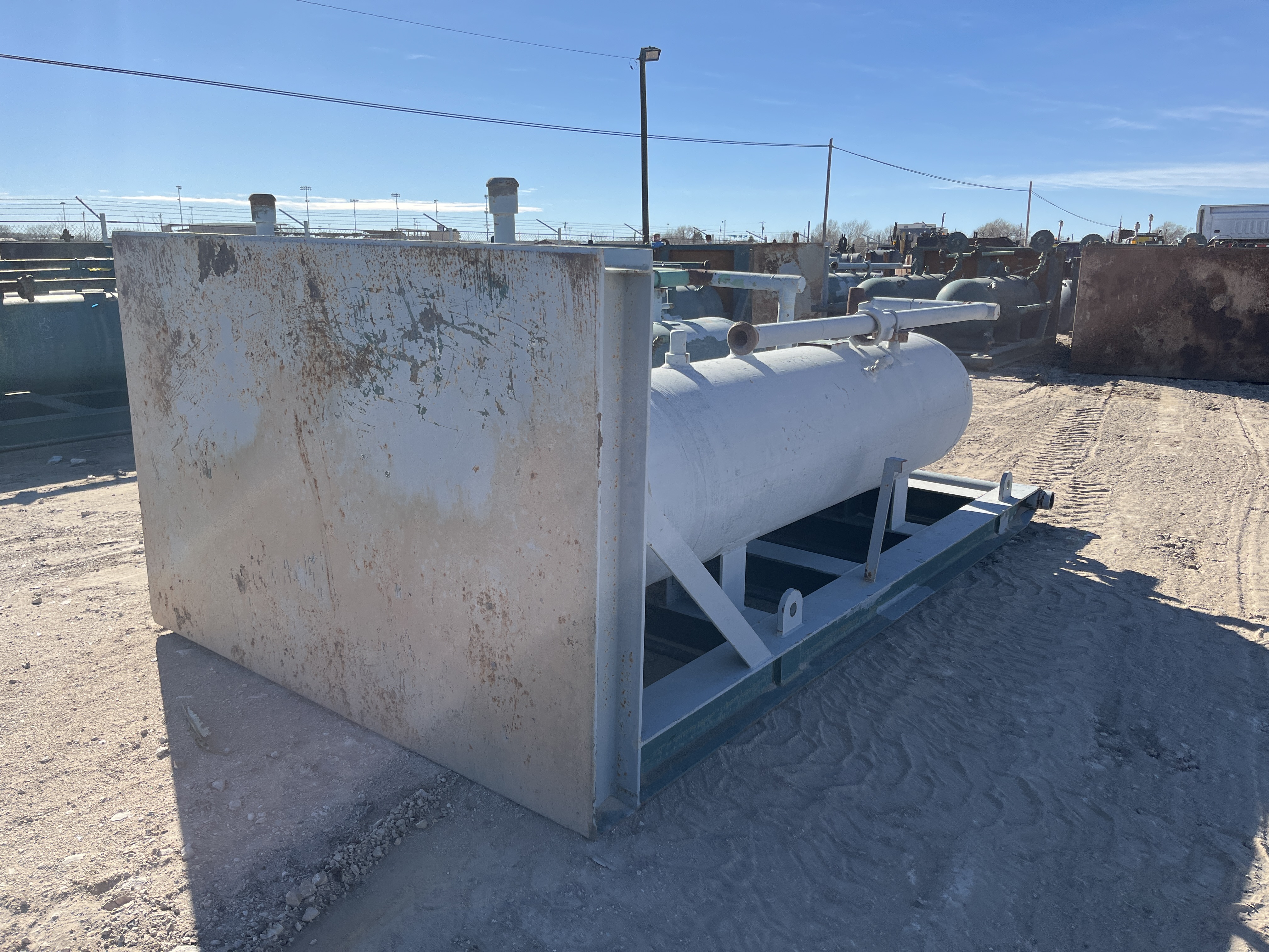 Used Sand Trap, Dual, Gravity, 30"x8', 3000#