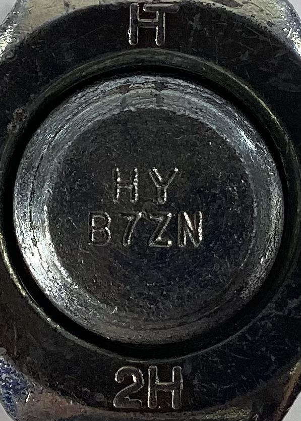 Stud, THD, 1"-8x7-1/4", Zinc