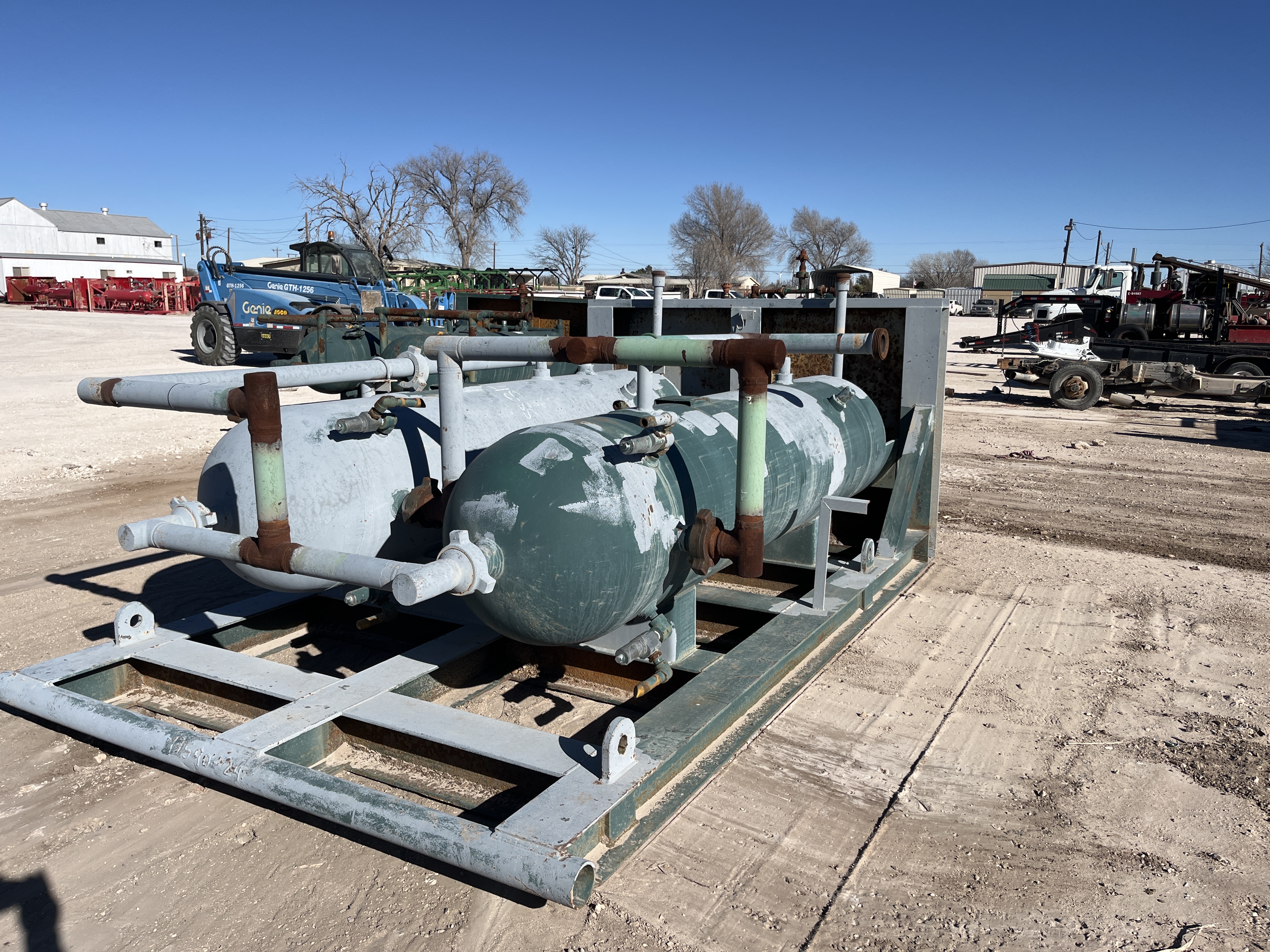 Used Sand Trap, Dual, Gravity, 30"x8', 3000#