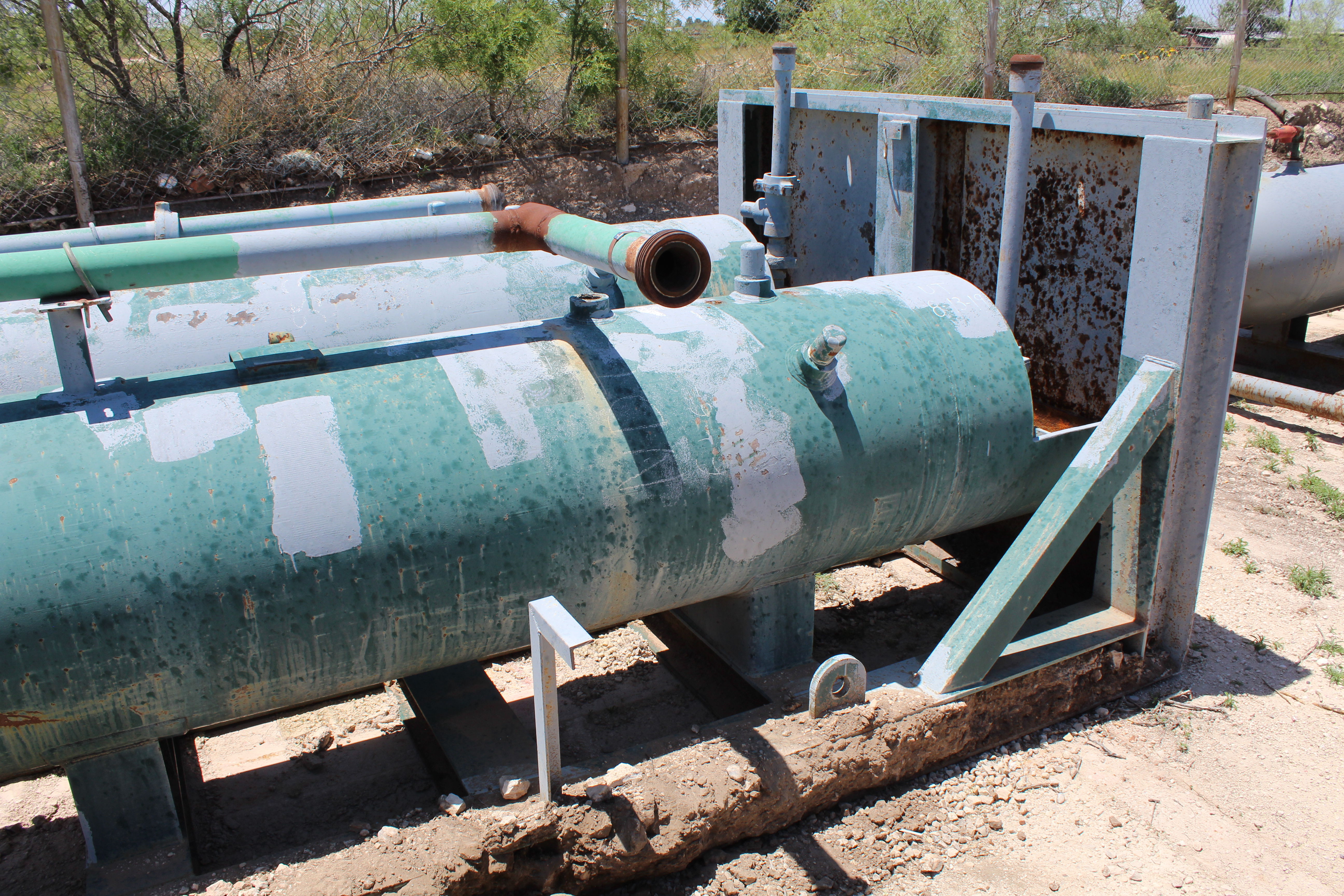 Used Sand Trap, Dual, Gravity, 30"x8', 3000#