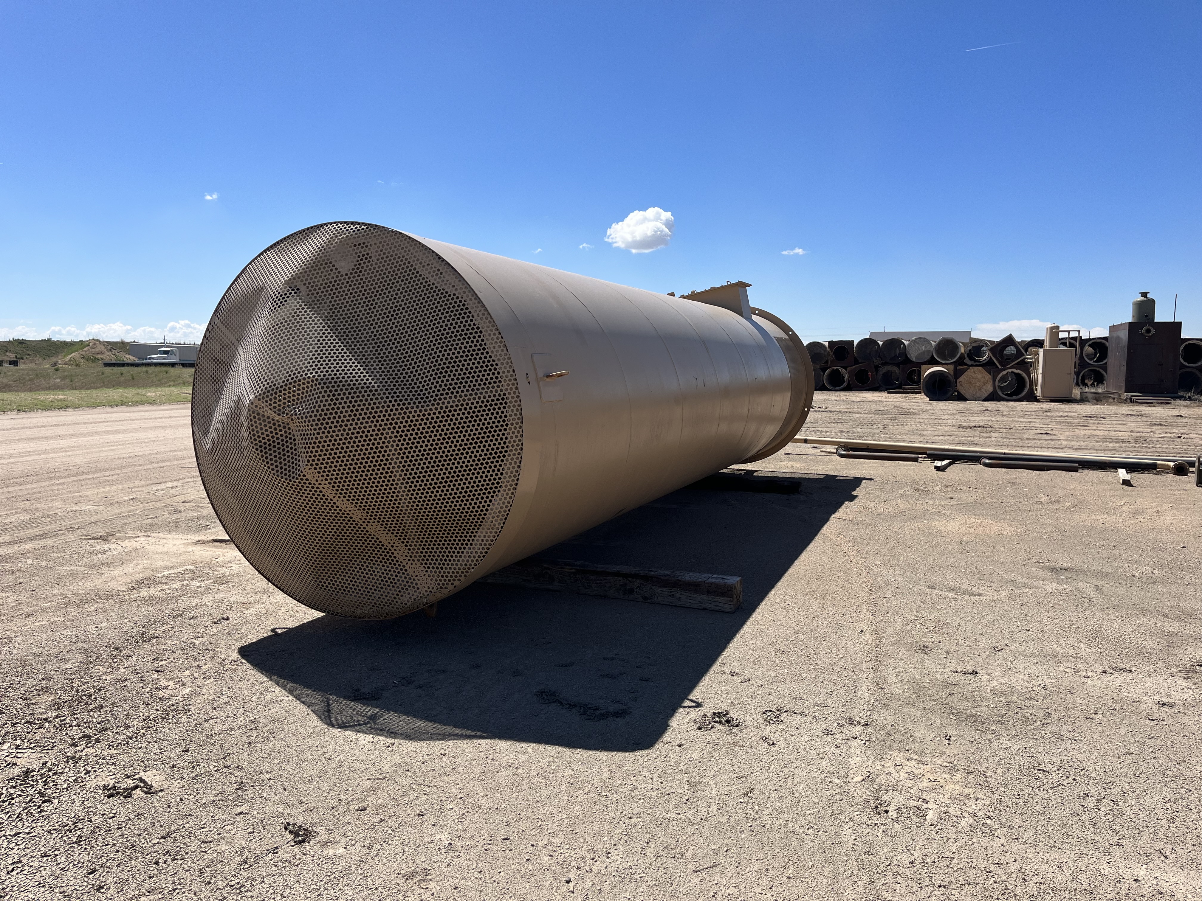 Used Combustor / Flare, 84"x30', 53 MMBtu/hr