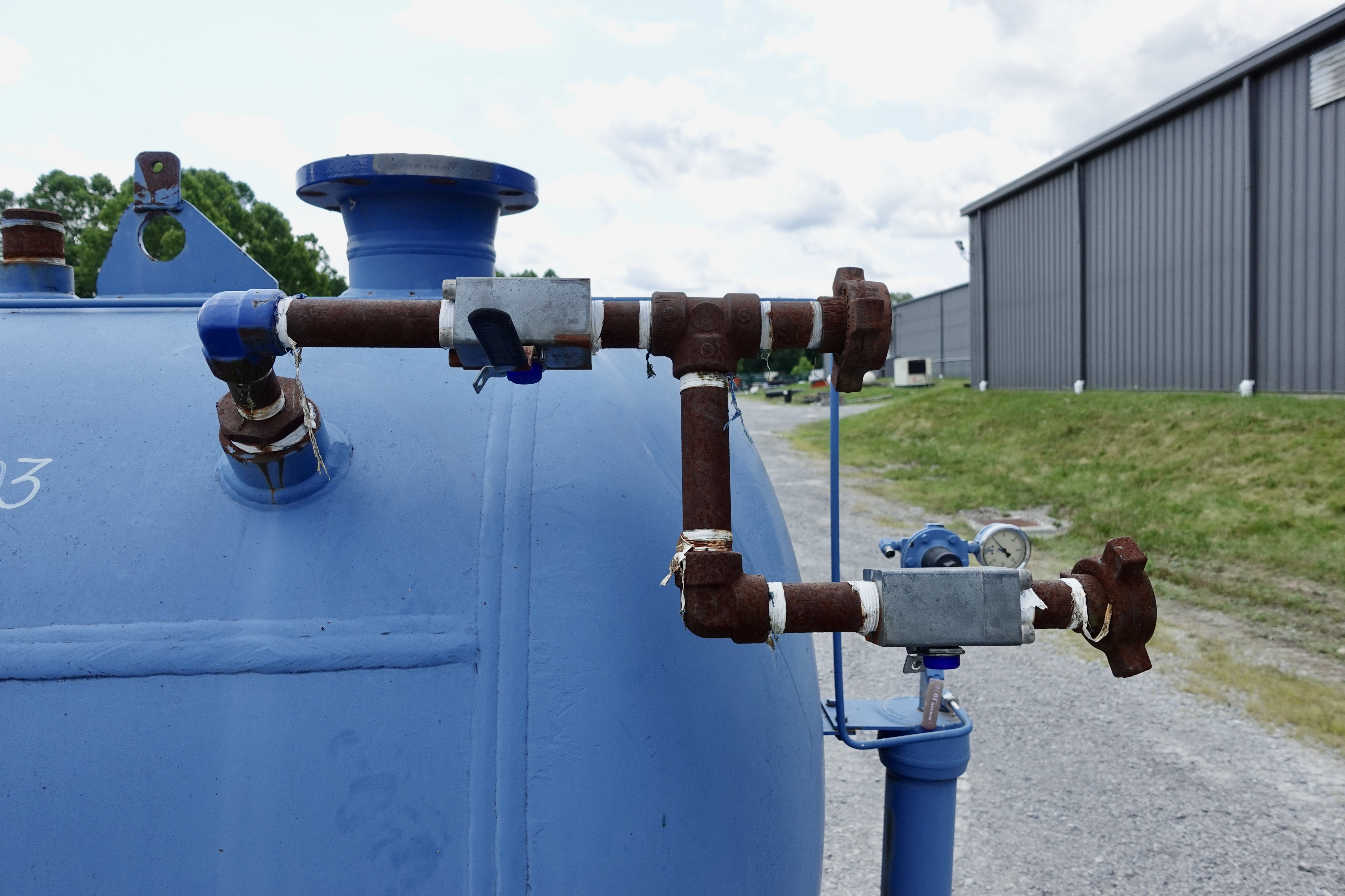 Used Separator, Horizontal, 2P, 42"x8', 250#