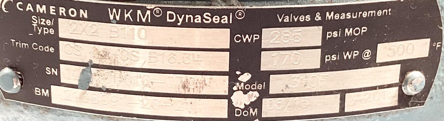 Valve, Ball, Flange, 2", 285#