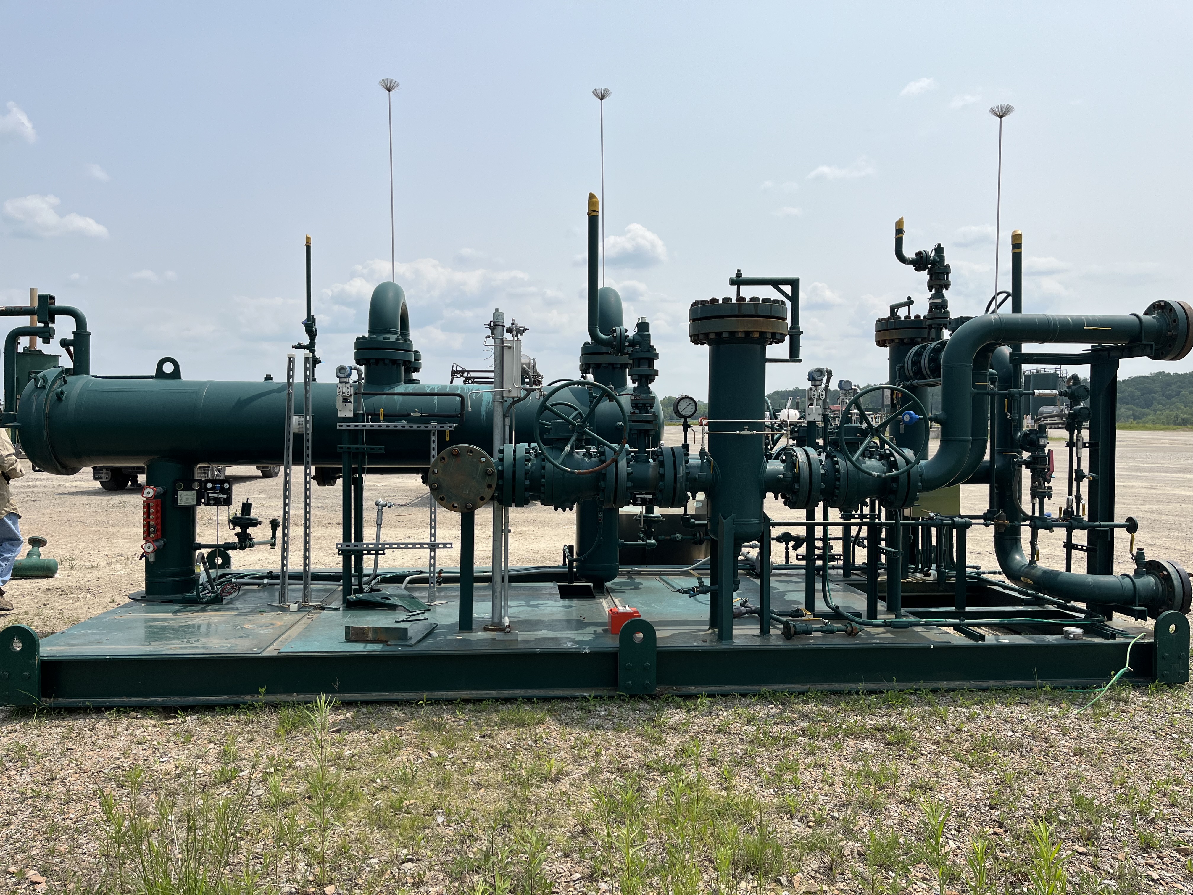 Used Filter Separator, Horizontal, 24"x12'6", 1440#