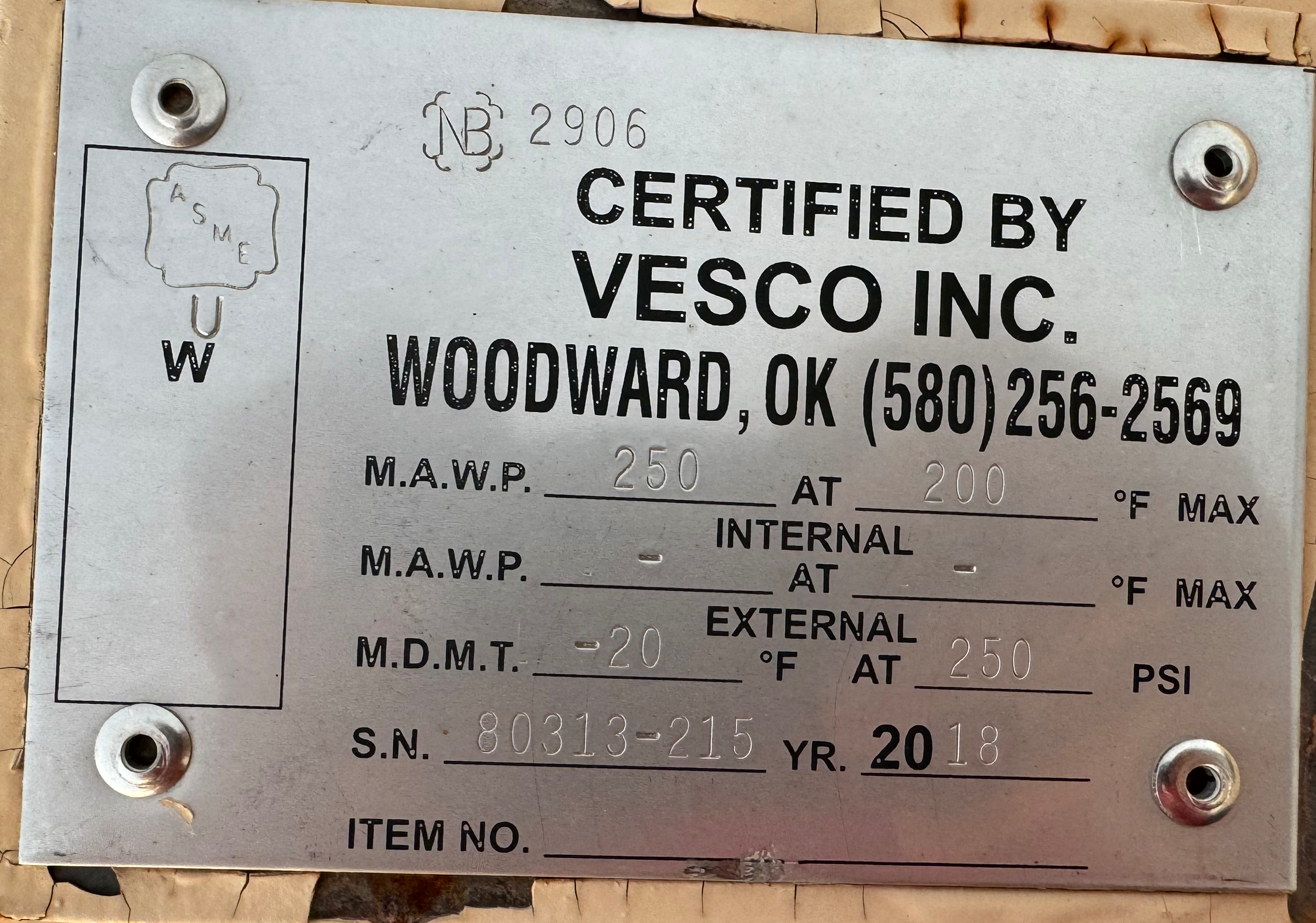 Separator, Vertical, 30"x10', 250#