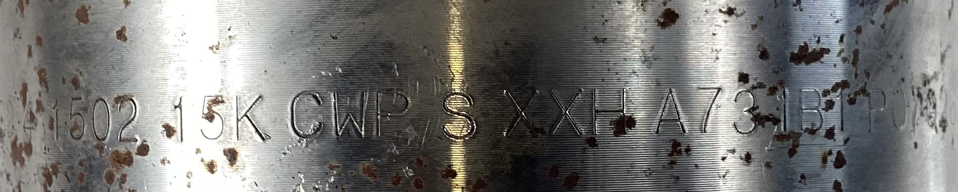 Hammer Union, 4" FIG 1502, Weld on, 5000 CWP