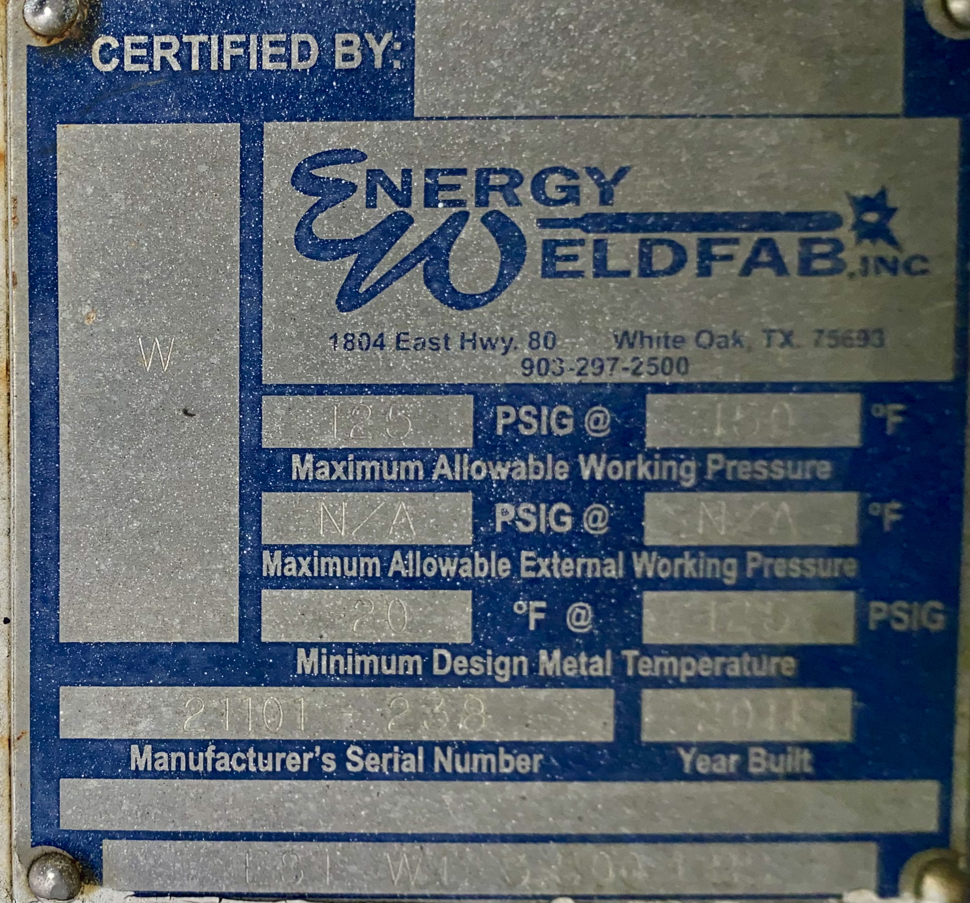 Used VRT, 30"x30', 125#