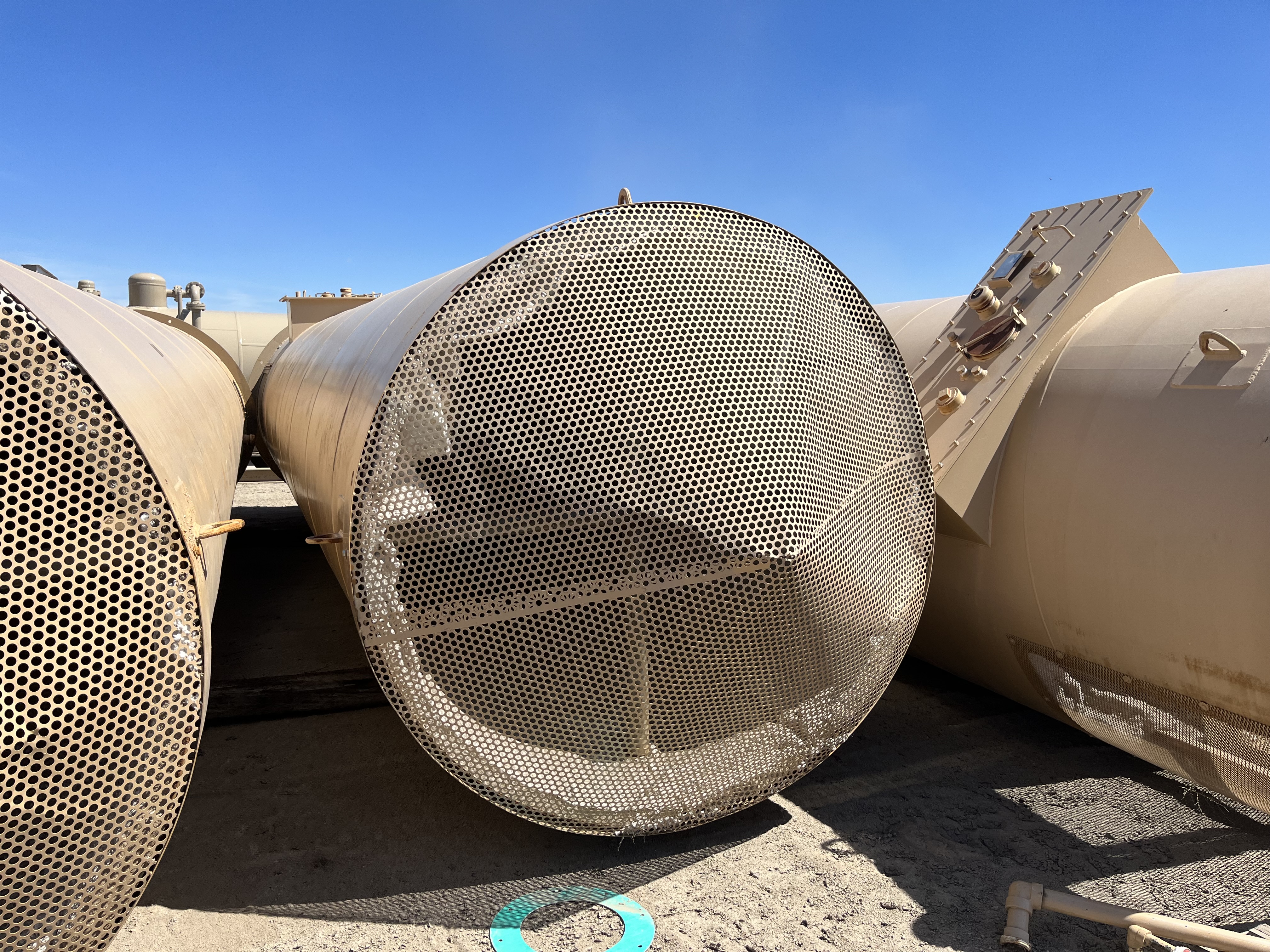 Used Combustor / Flare, 84"x30', 53 MMBtu/hr