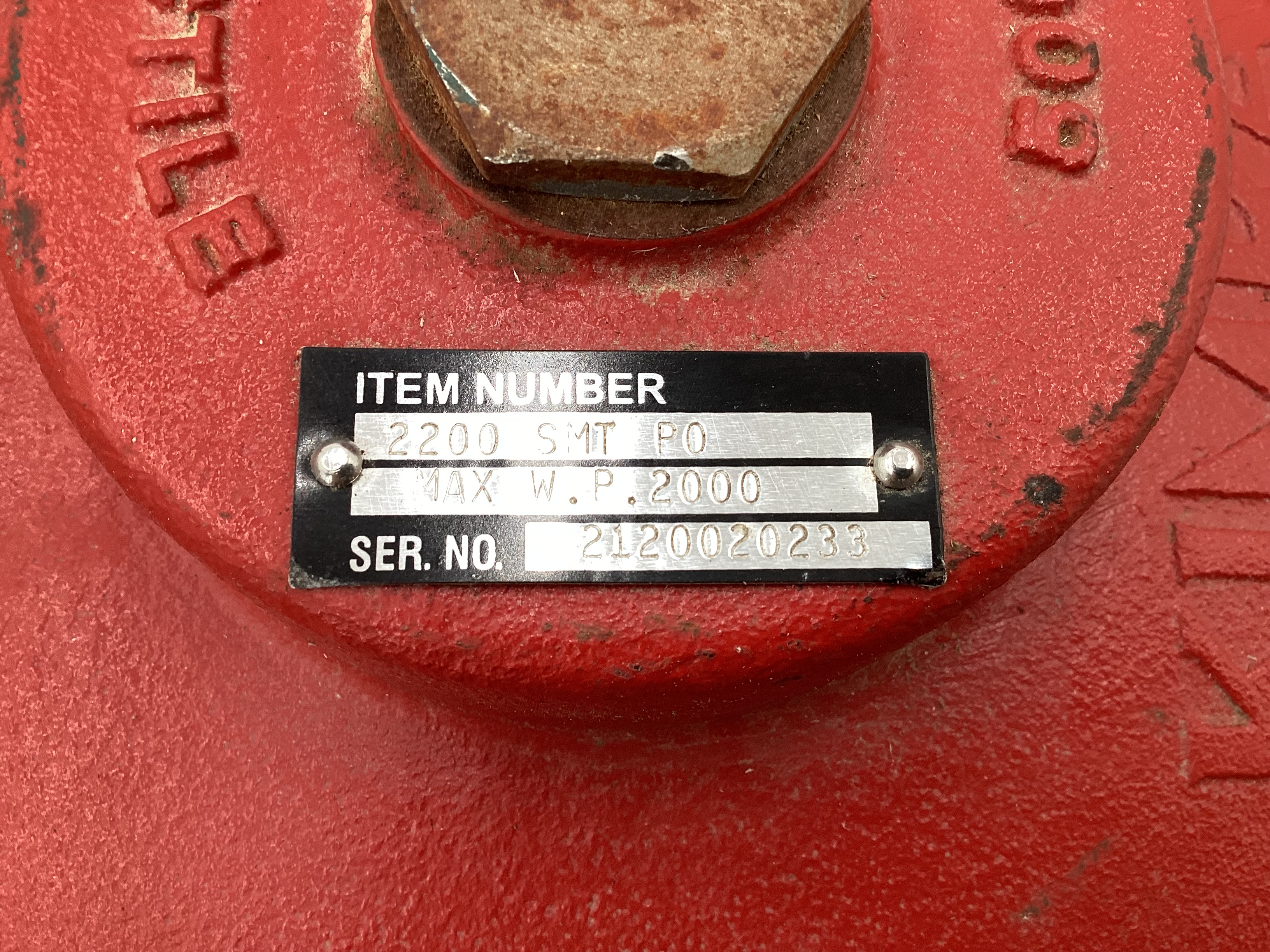 Valve, Motor, 2" FNPT, 2000# WP, Kimray