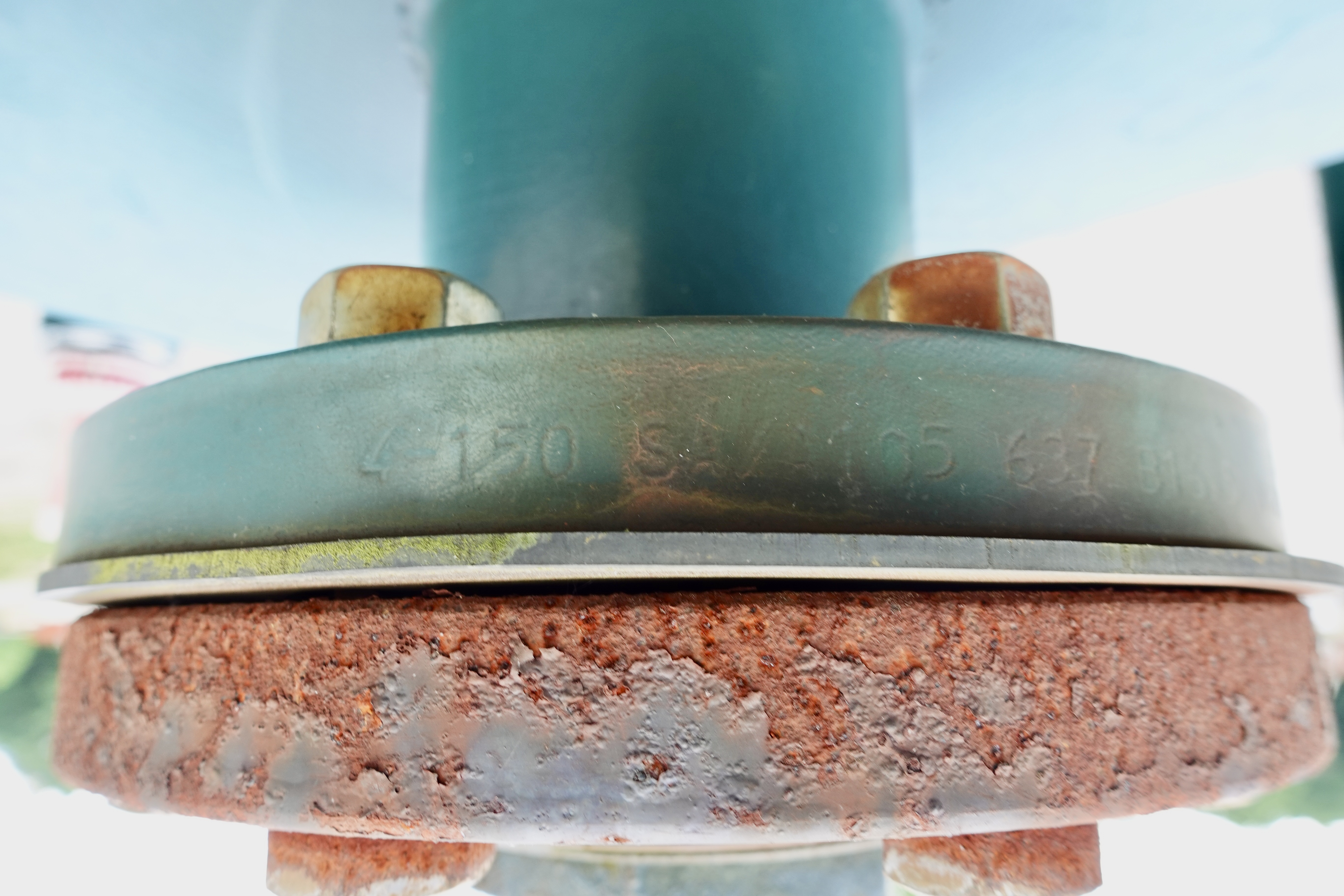 Used Storage Tank, 65"x12', 2000 gal