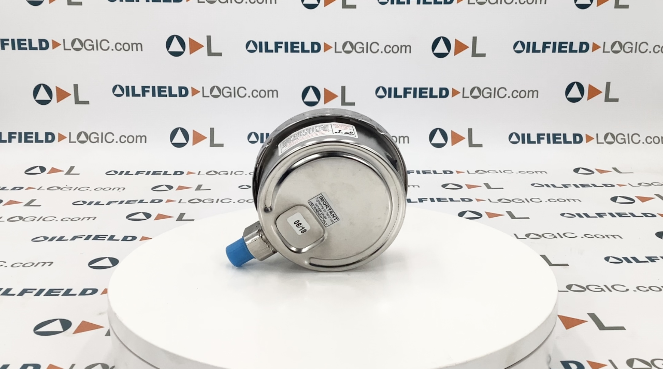 Gauge, Pressure, Liquid Filled, 1/2"x4-1/2", 0-5000#