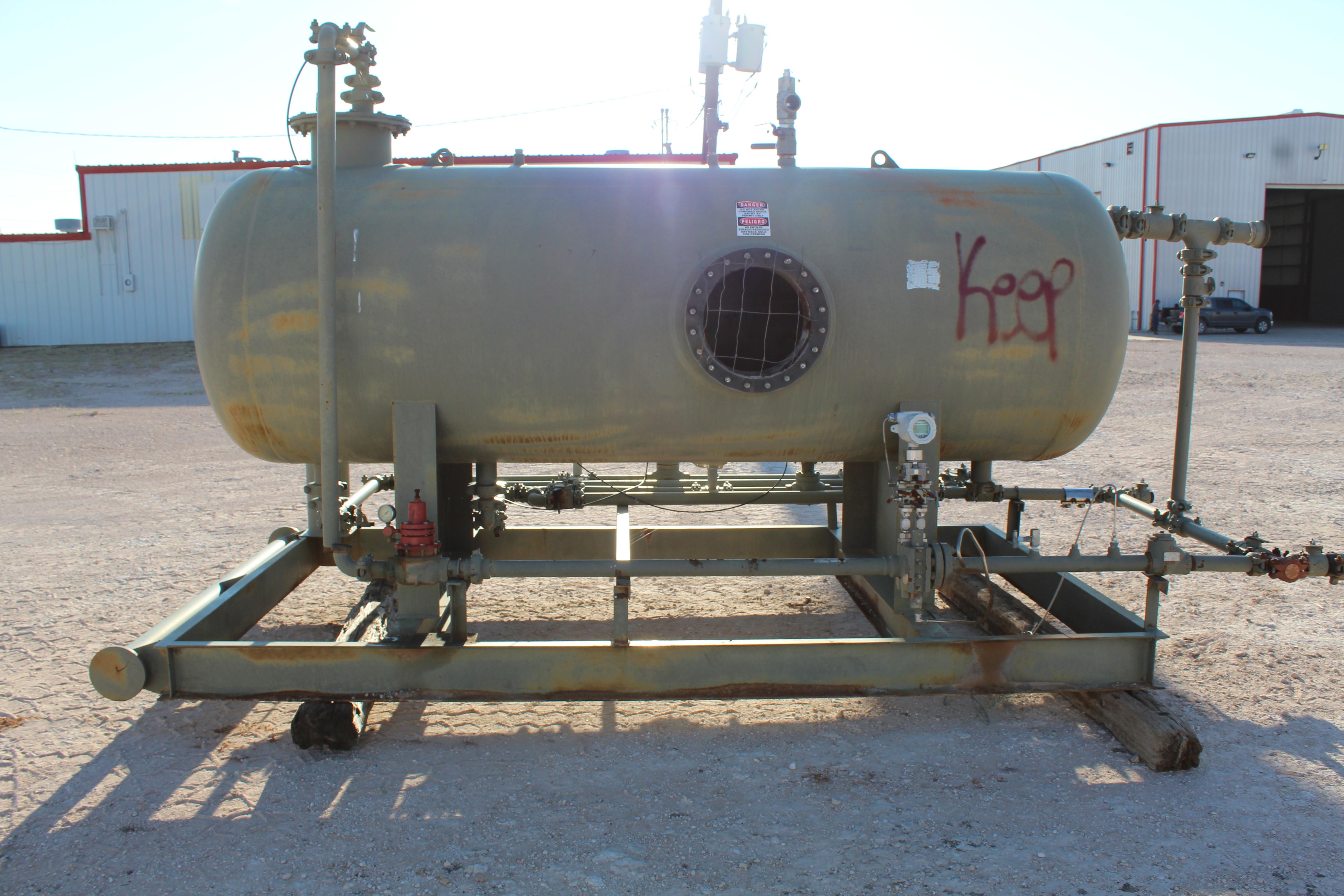 Used Separator, Horizontal, 3P, 48"x10', 250#