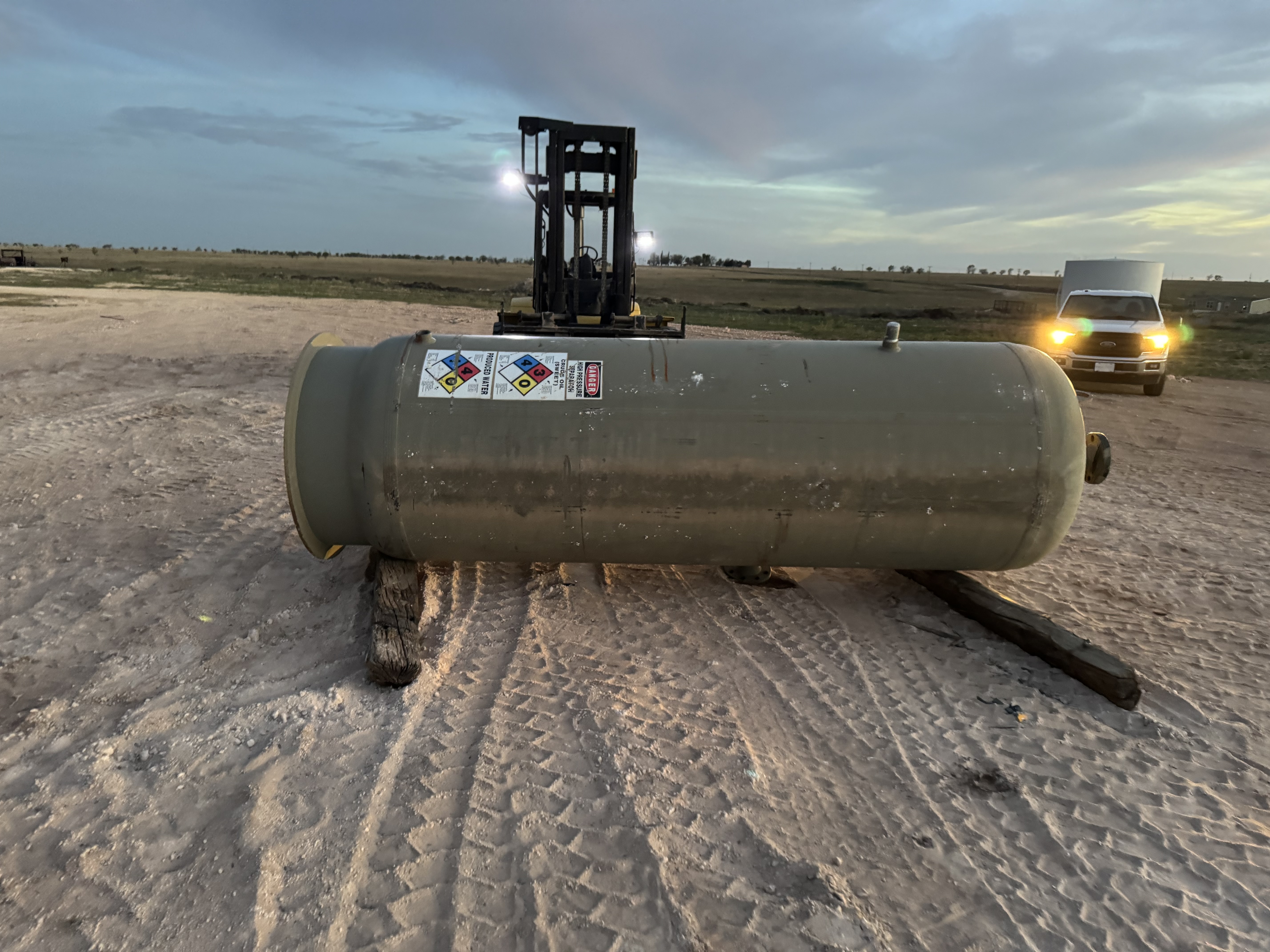 Used Separator, Vertical, 48"x10', 1000#