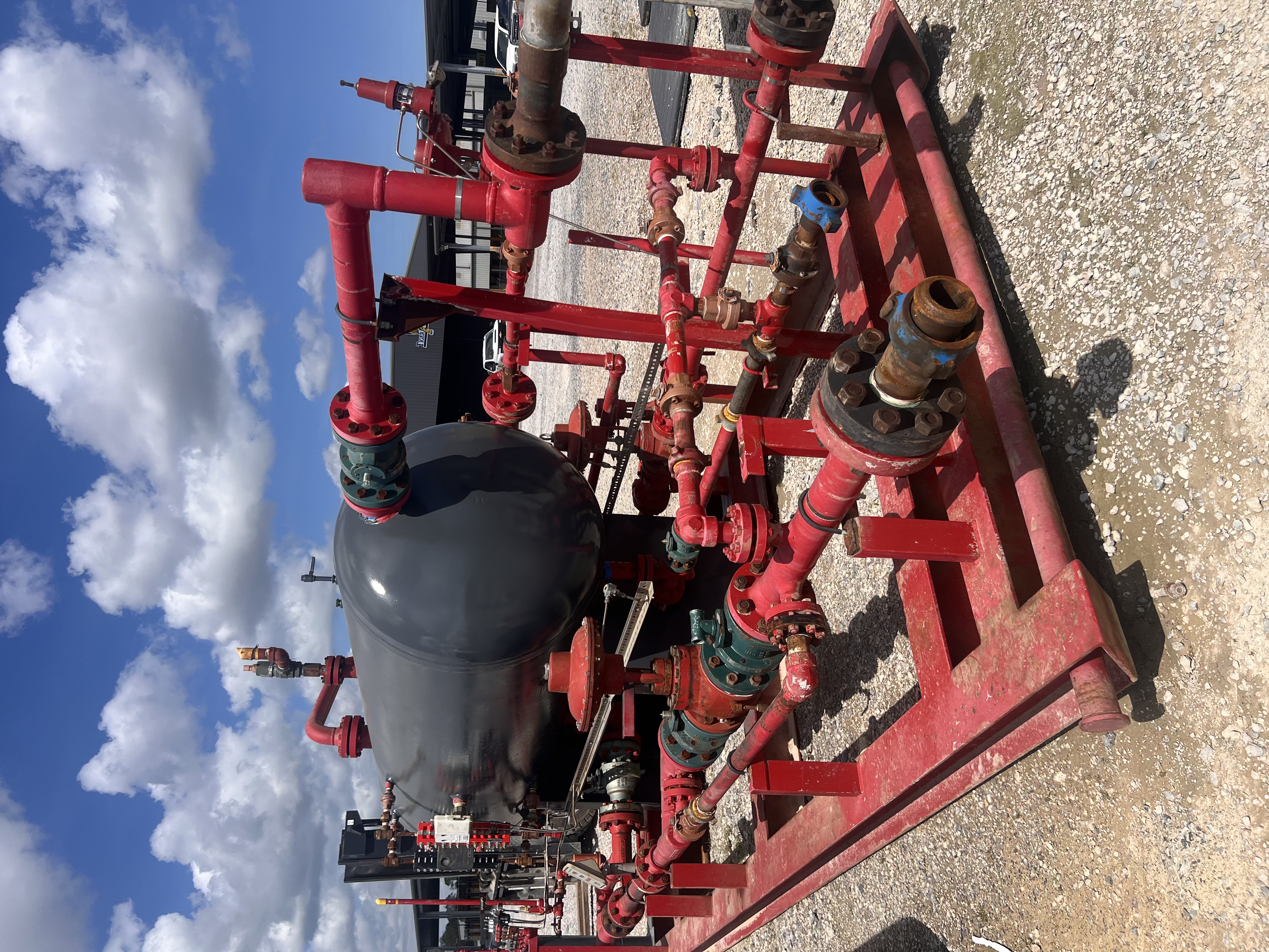 Used Separator, Horizontal, 3P, 48"x10', 1440#