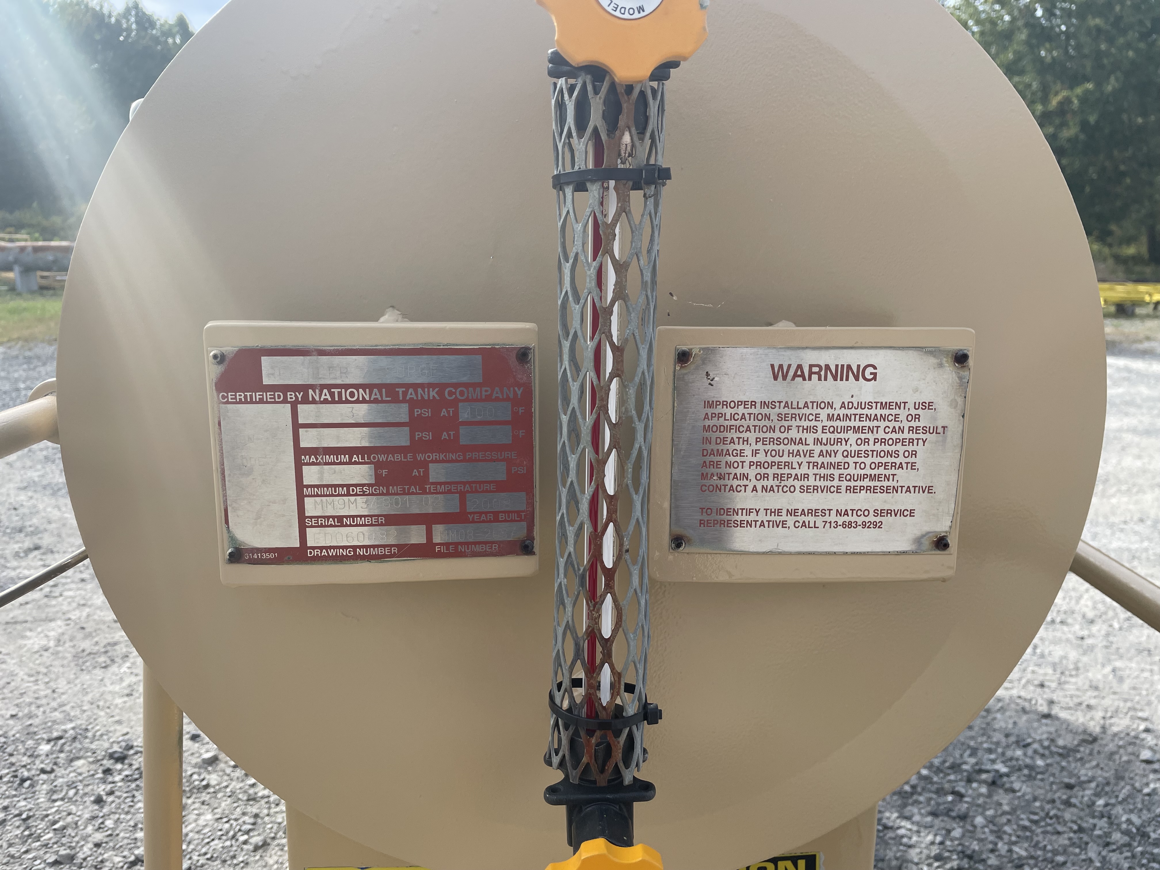 Used Dehy, Regen, 250 MBTU