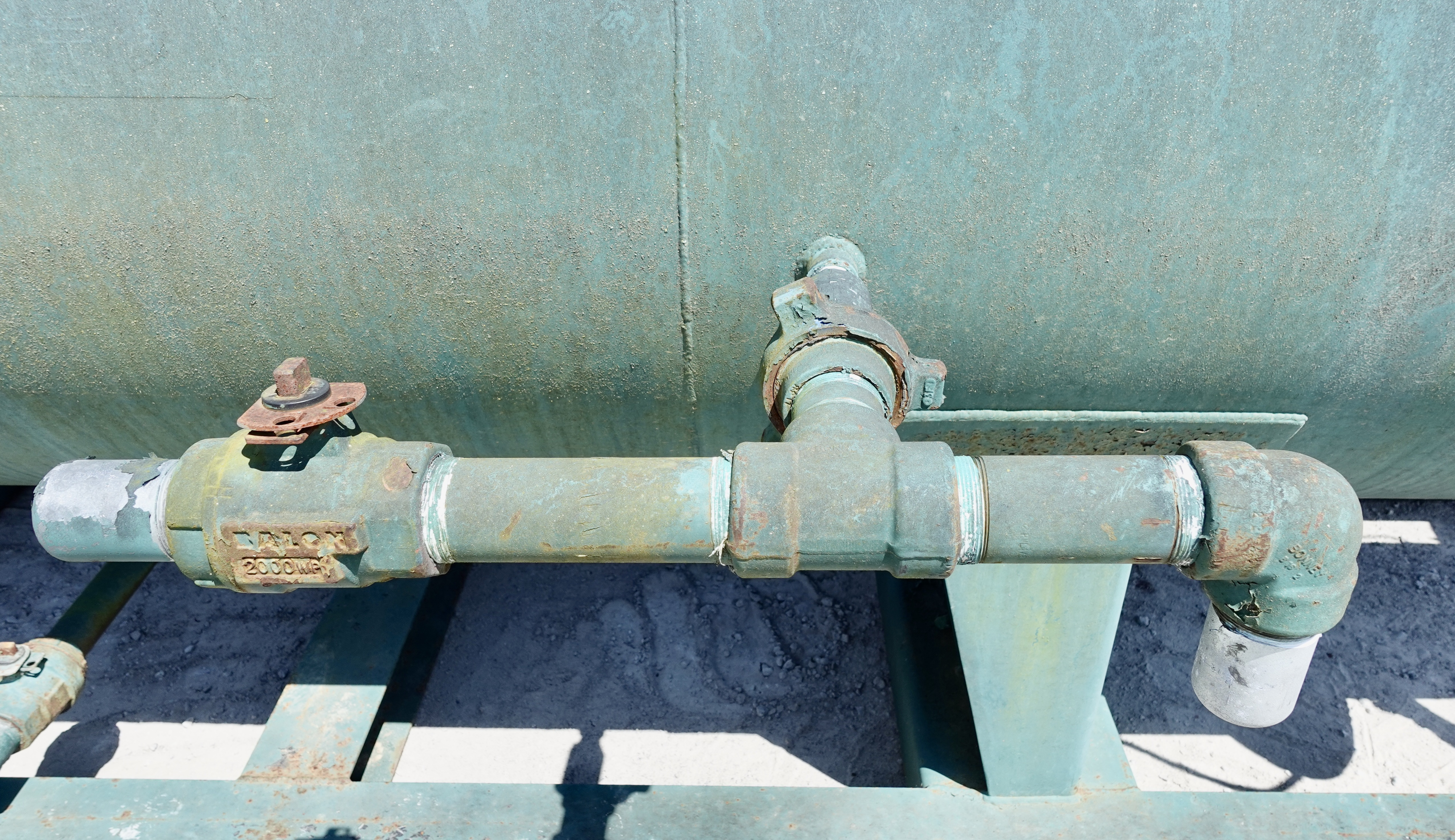 Used Line Heater, 1 mmbtu, 3", 5000#