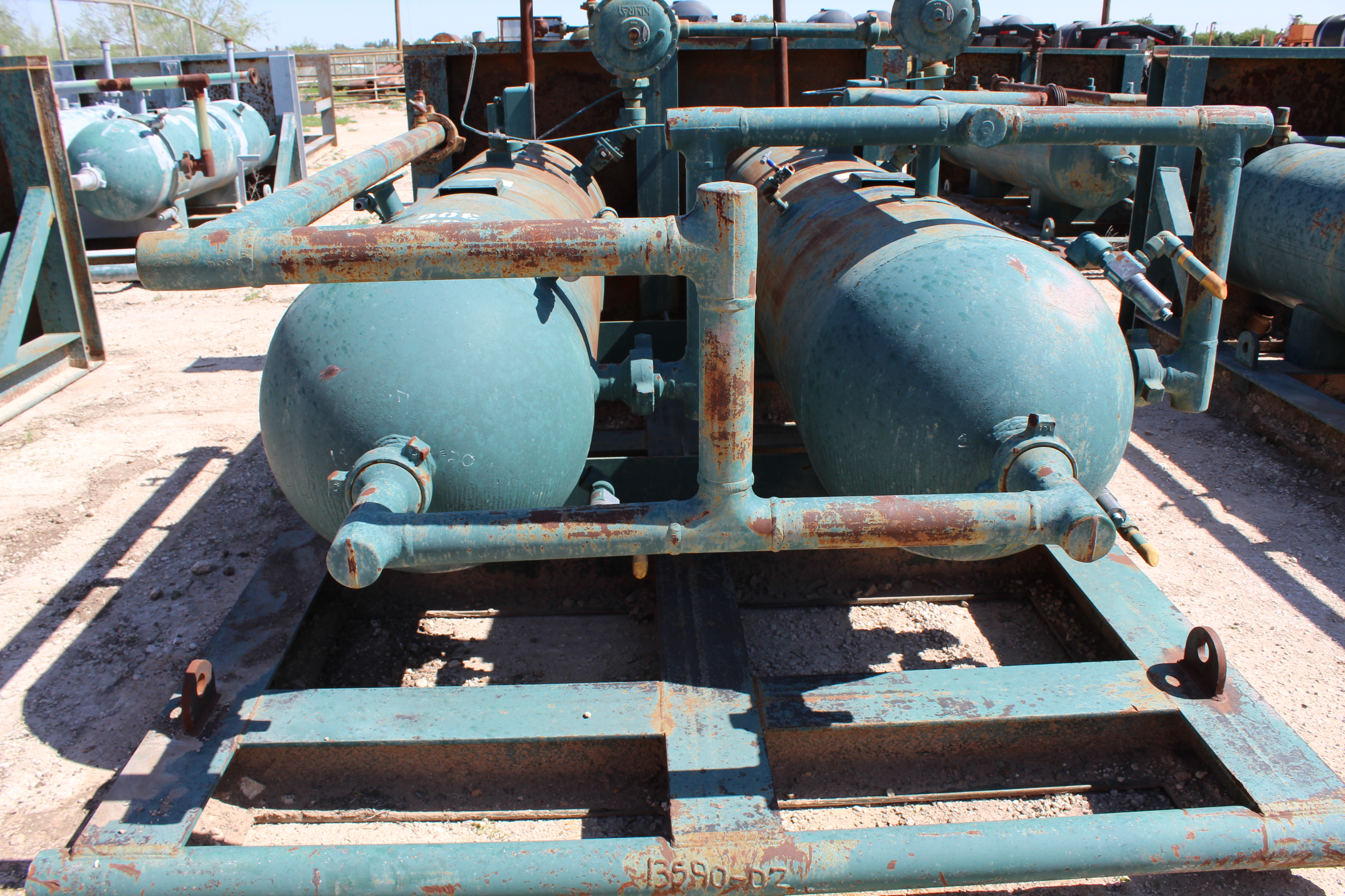 Used Sand Trap, Dual, Gravity, 30"x8', 3000#