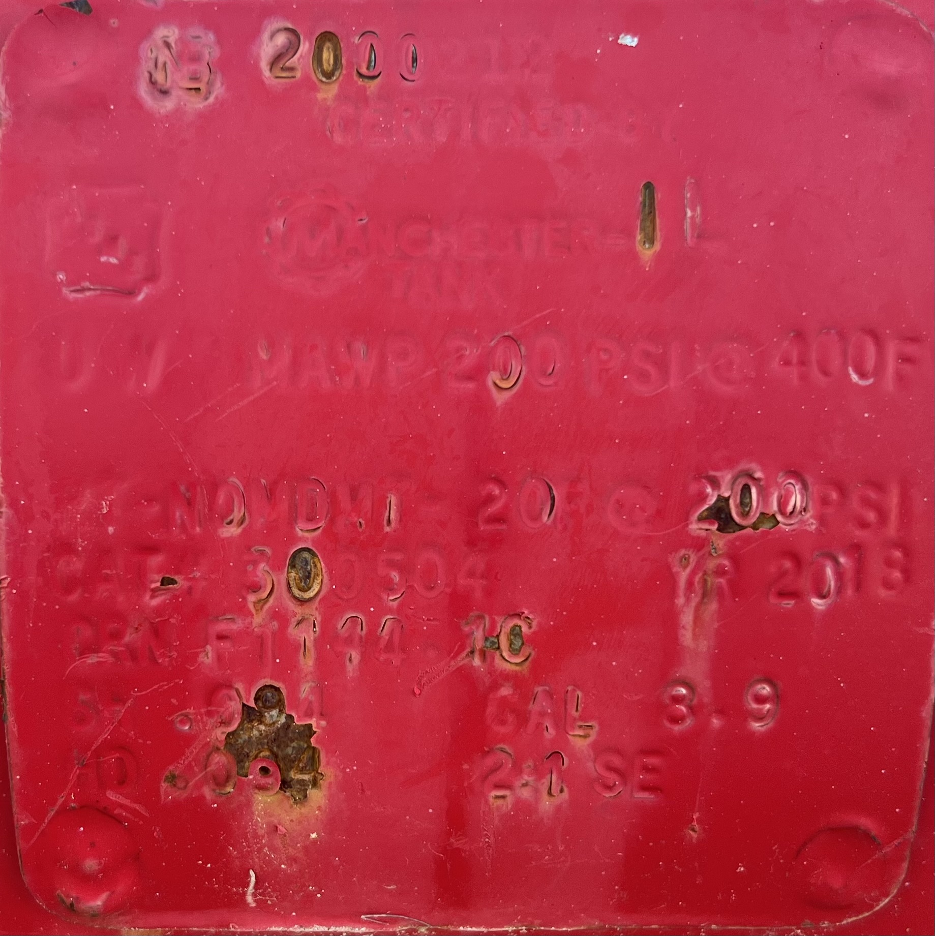 Blowcase, Horizontal, 8.9 gal, 200#