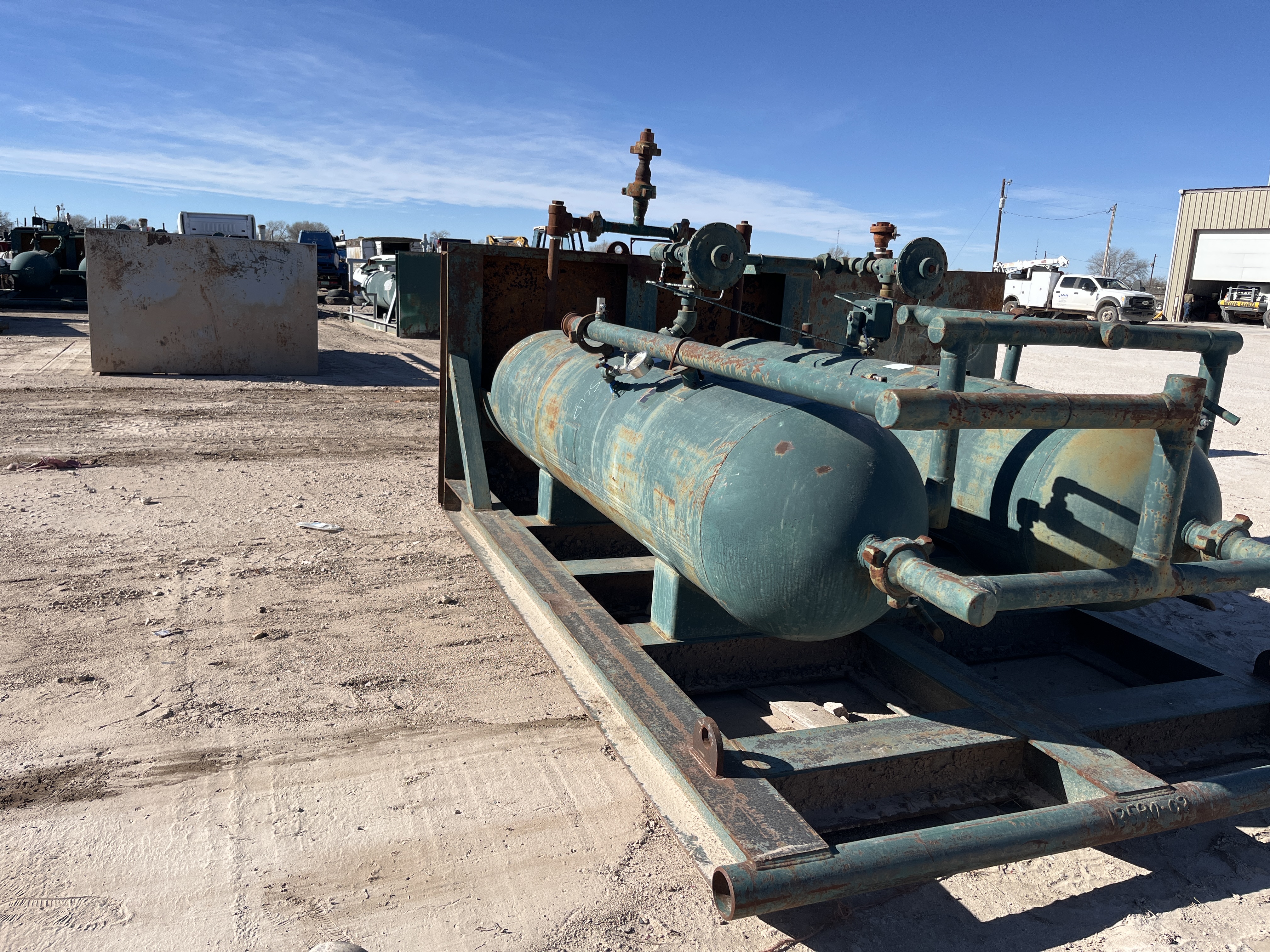 Used Sand Trap, Dual, Gravity, 30"x8', 3000#