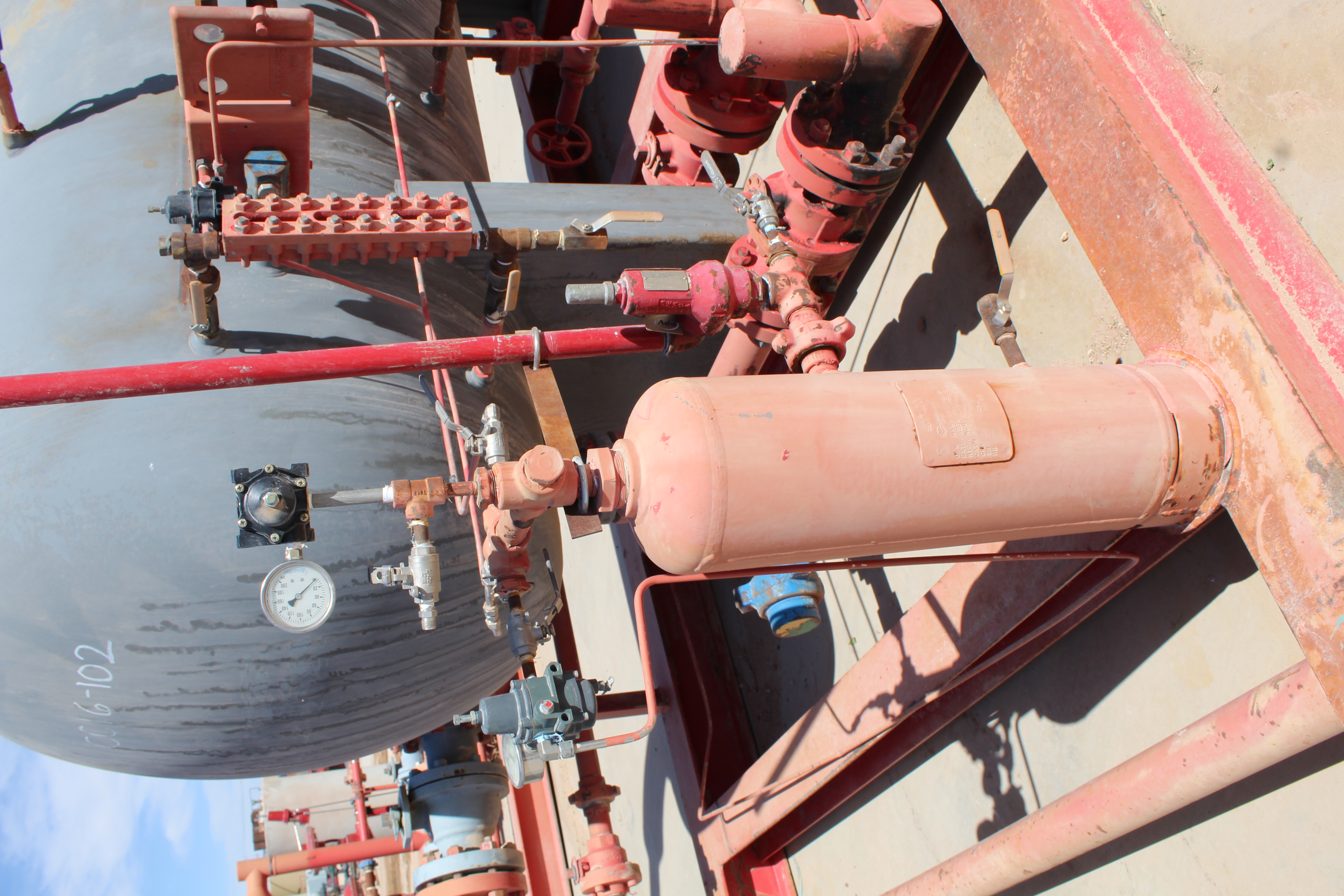 Used Separator, Horizontal, 3P, 48"x10', 1440#