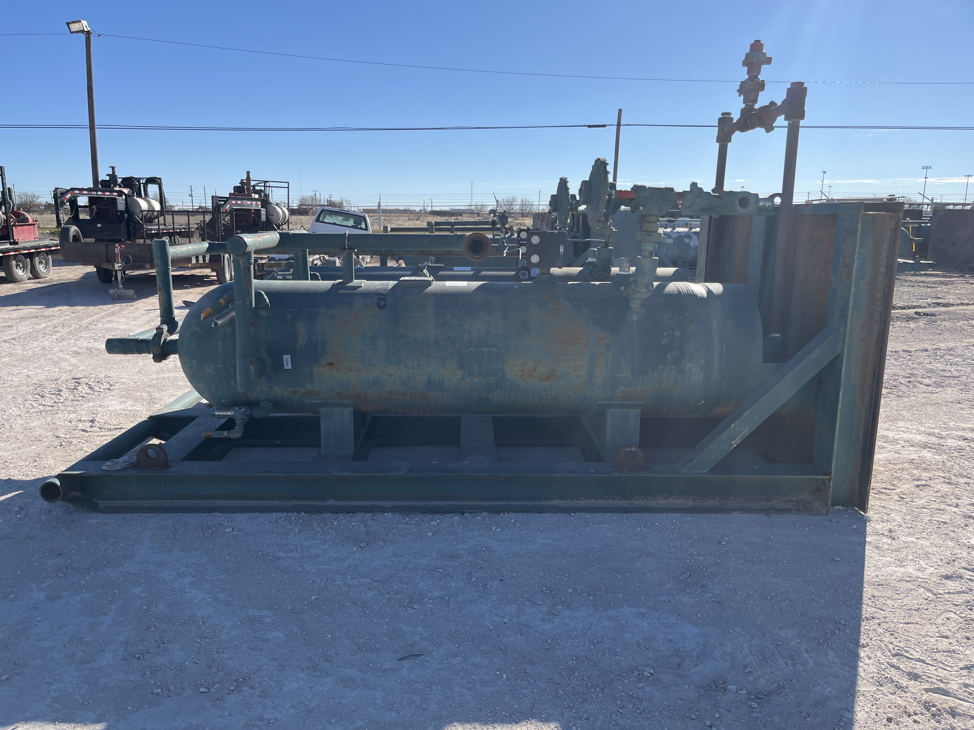 Used Sand Trap, Dual, Gravity, 30"x8', 3000#