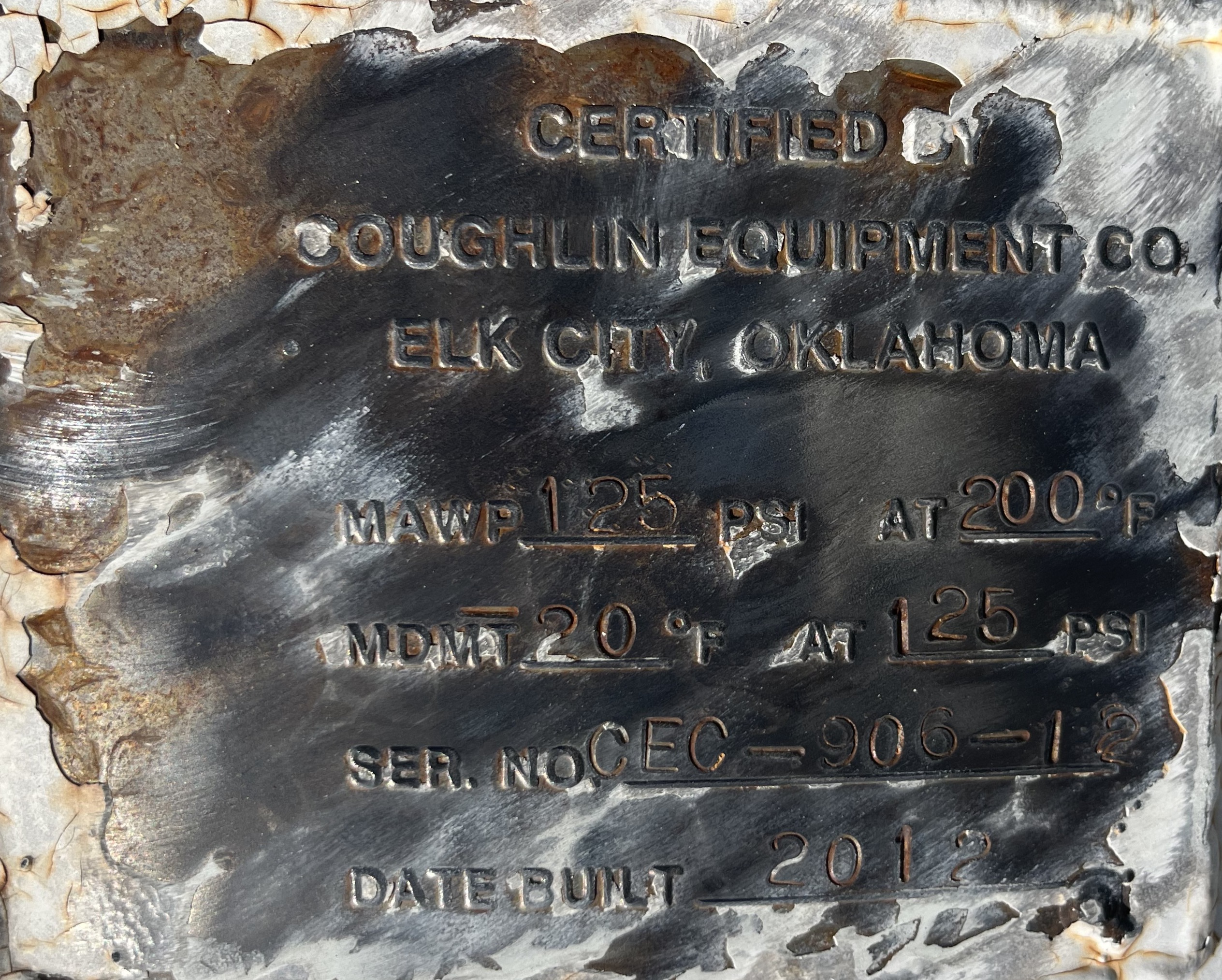 Used Separator, Vertical, 3P, 24"x10', 125#