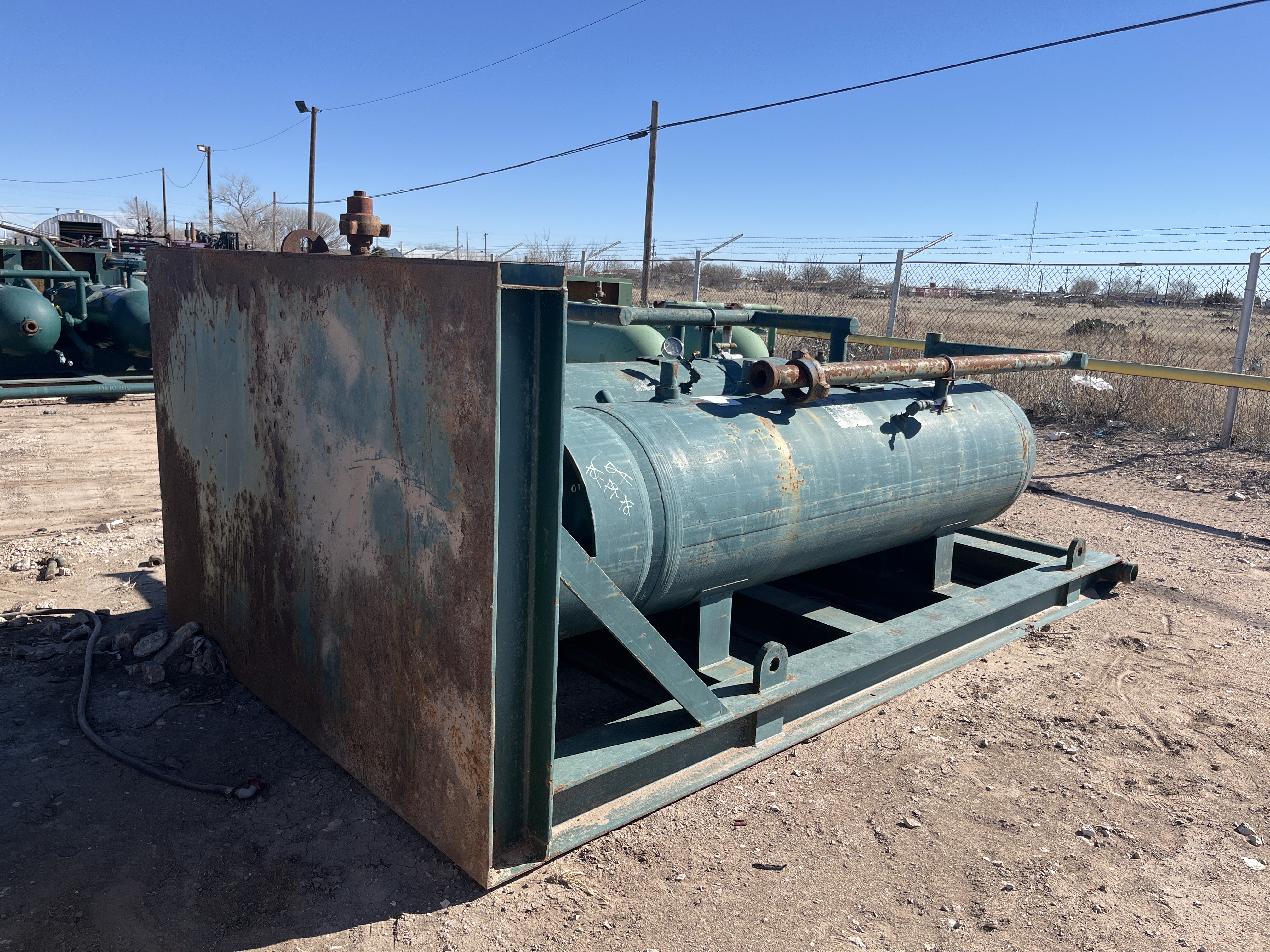 Used Sand Trap, Dual, Gravity, 30"x8', 3000#