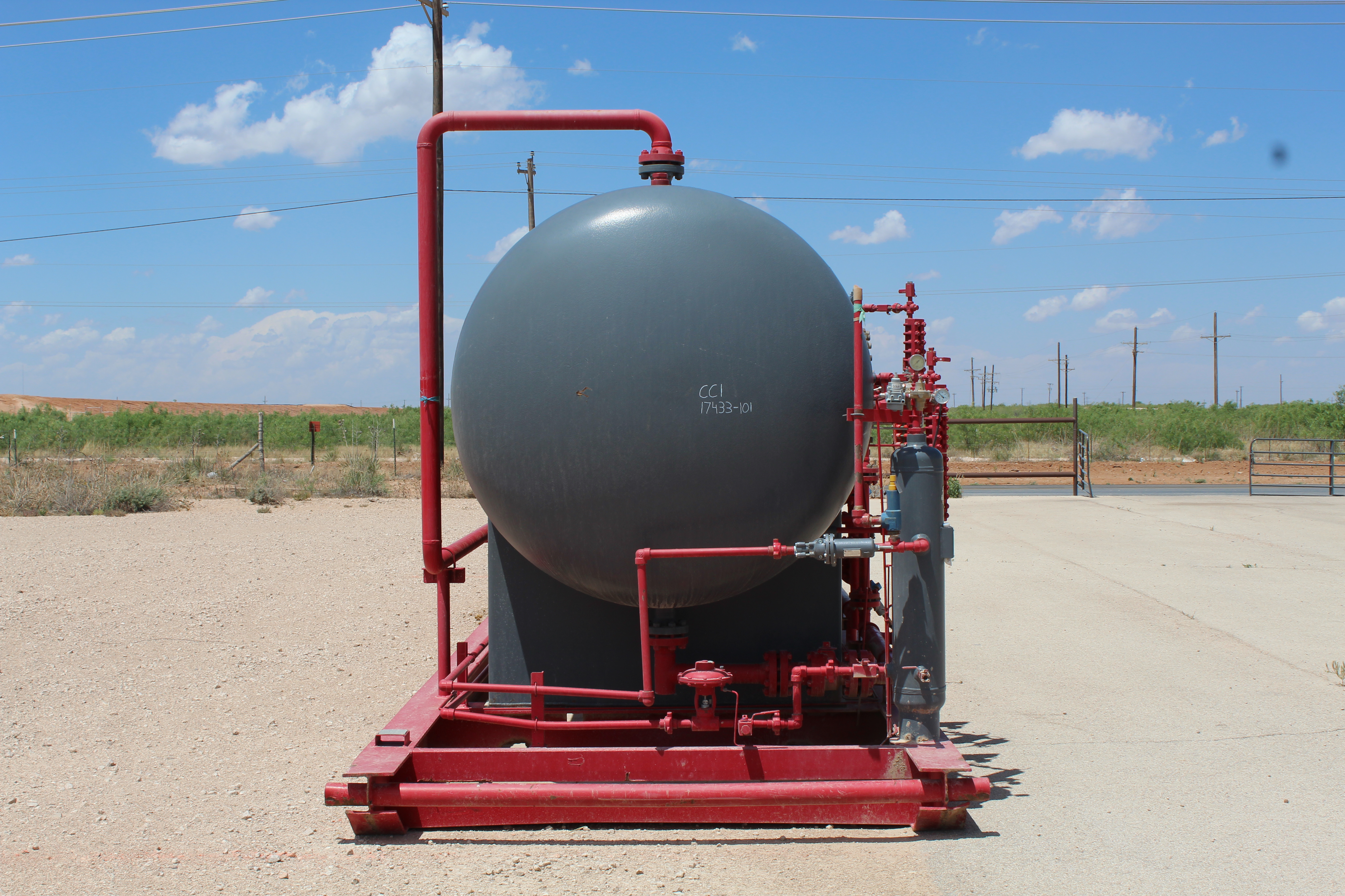 Used Separator, Horizontal, 4P, 72"x20', 500#