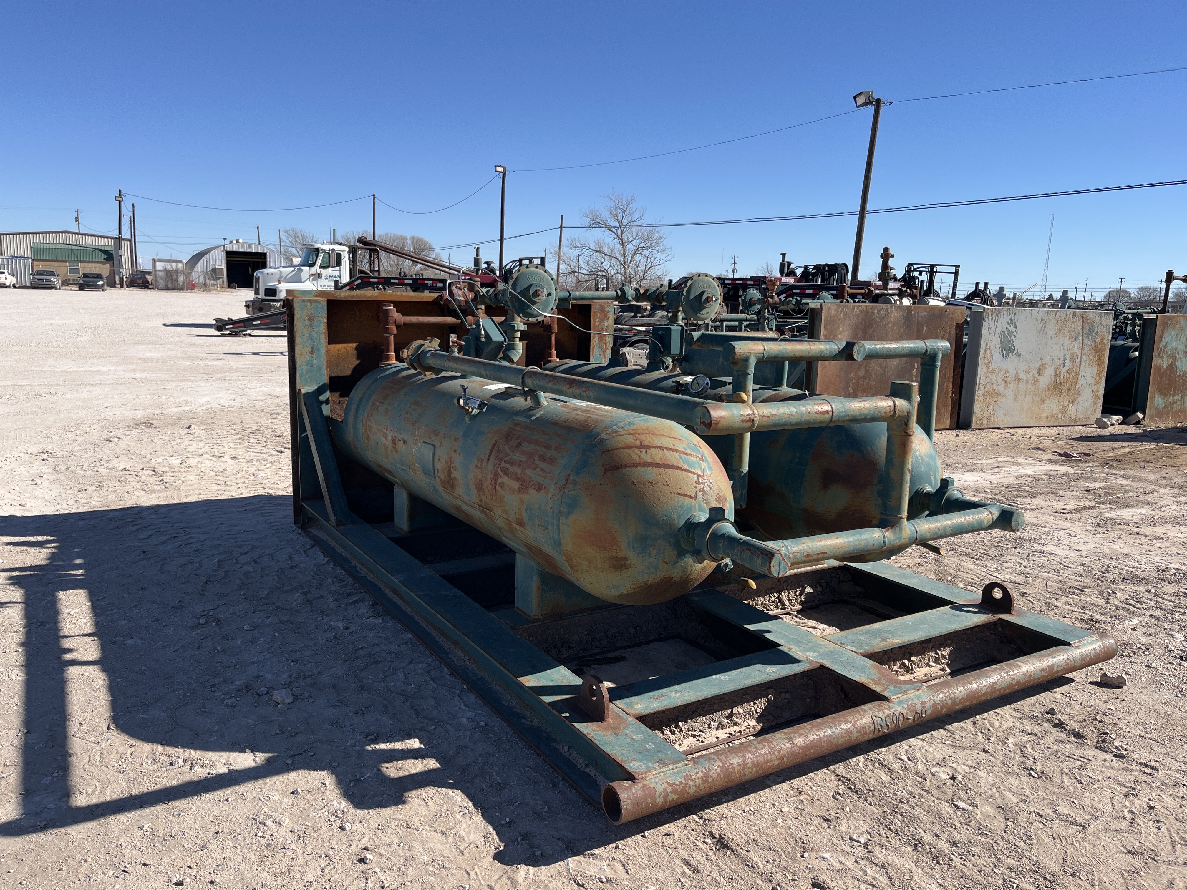 Used Sand Trap, Dual, Gravity, 30"x8', 3000#