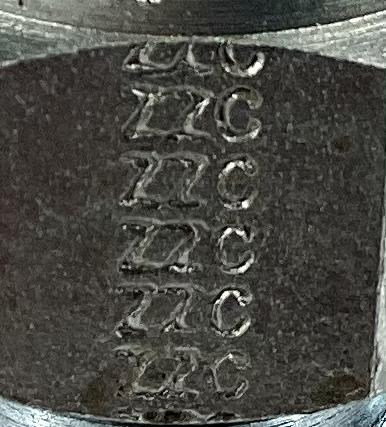 Fitting, Tube, Stainless Steel, Male, 1/2"x3/8", Tubing x MNPT