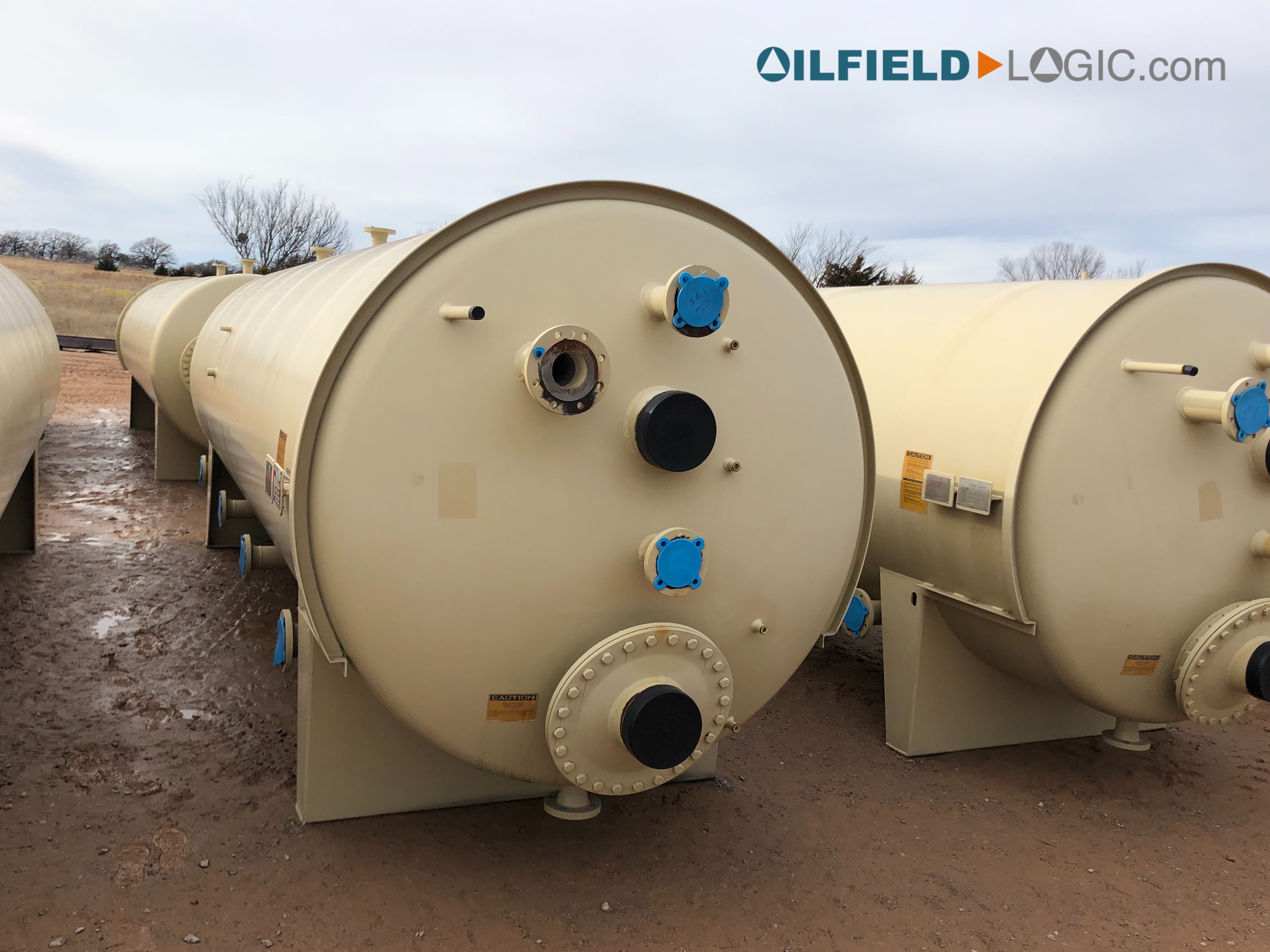 Heater Treater, Horizontal, 6'x20', 75#