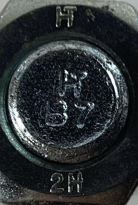 Stud, THD, 5/8"-11x4-1/4", Zinc