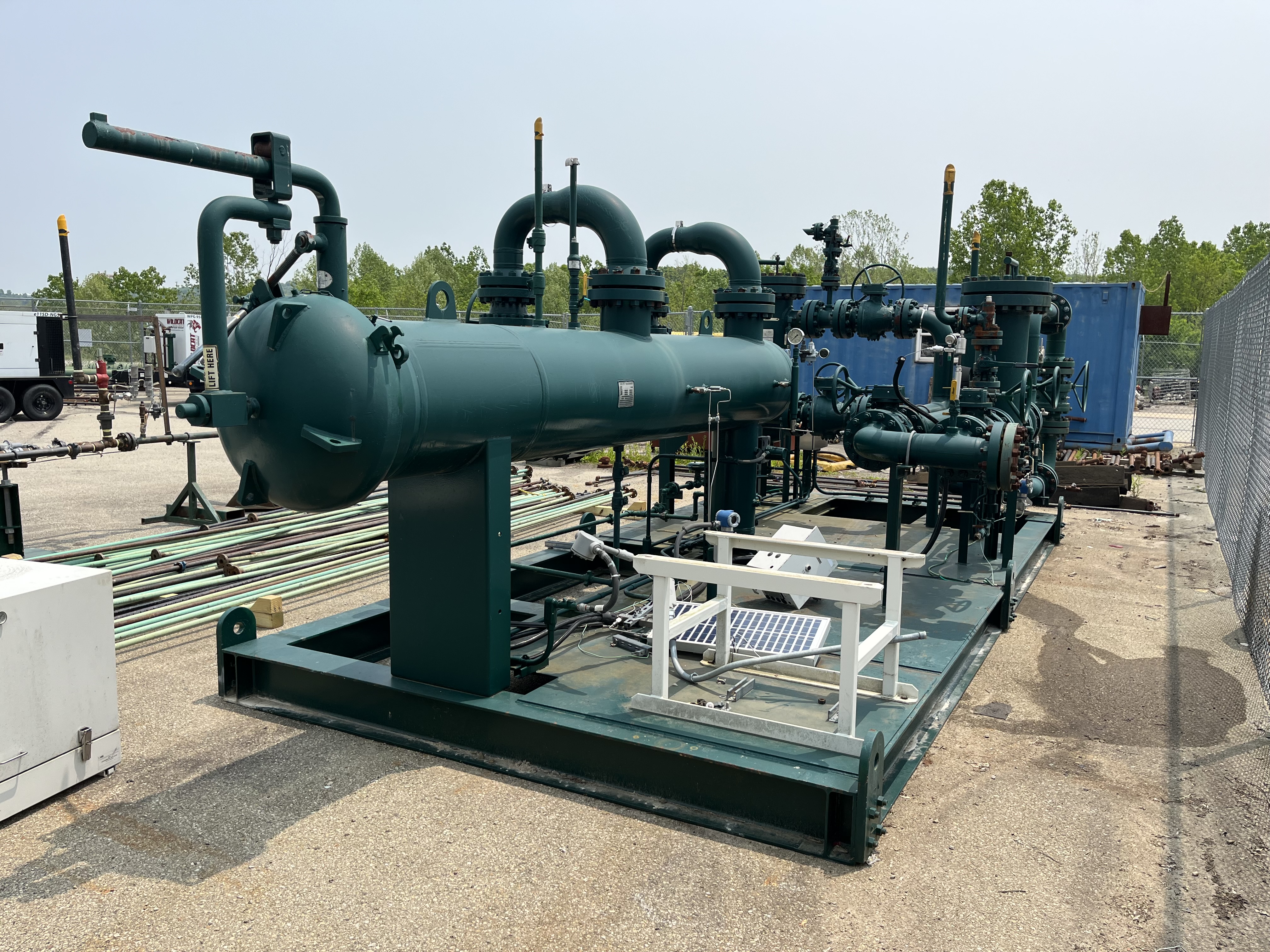Used Filter Separator, Horizontal, 24"x12'6", 1440#