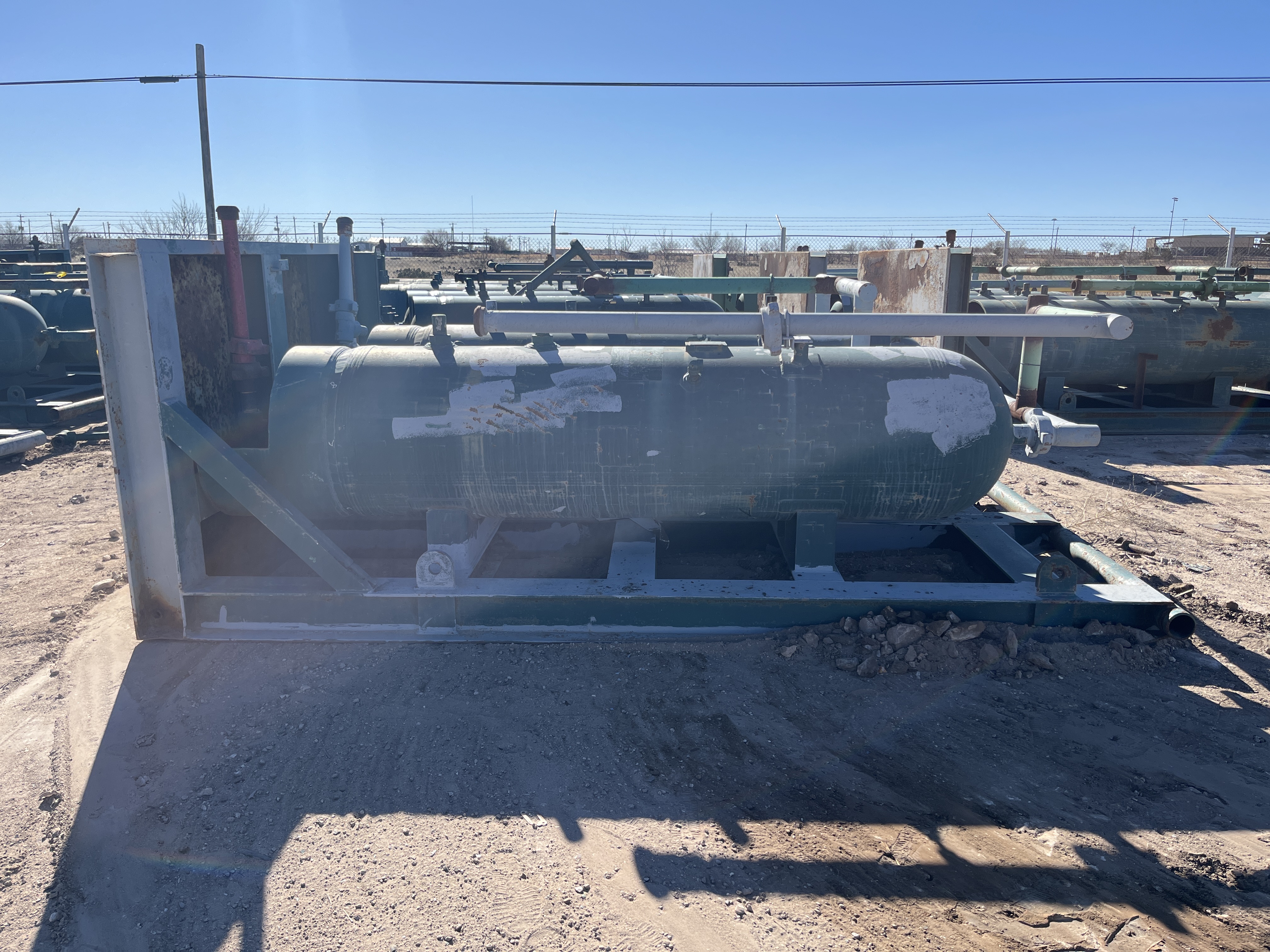 Used Sand Trap, Dual, Gravity, 30"x8', 3000#