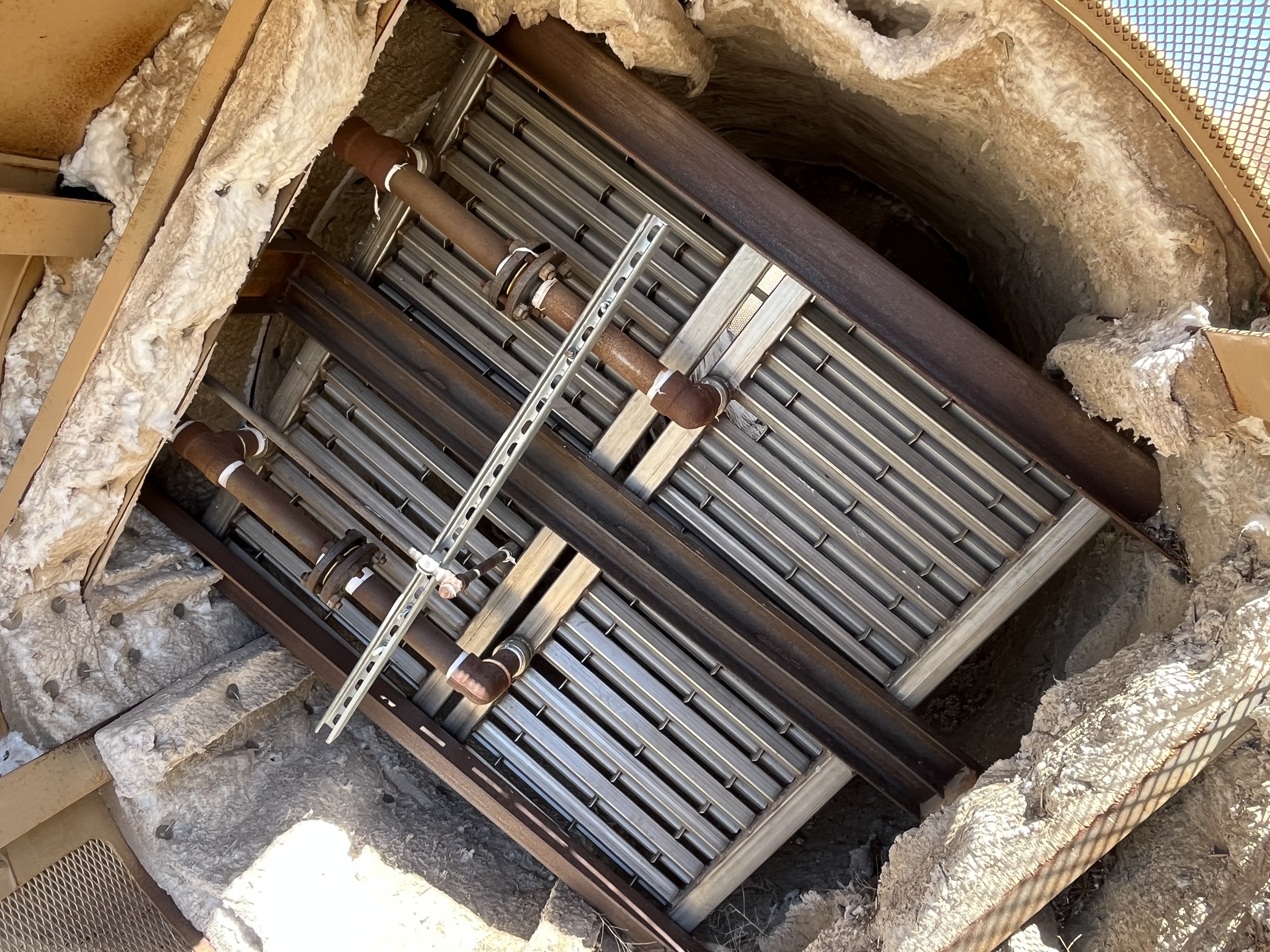 Used Combustor / Flare, 84"x30', 53 MMBtu/hr