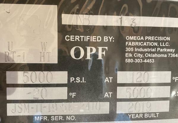 Used Sand Trap, Cyclonic, 24"x10', 5000#