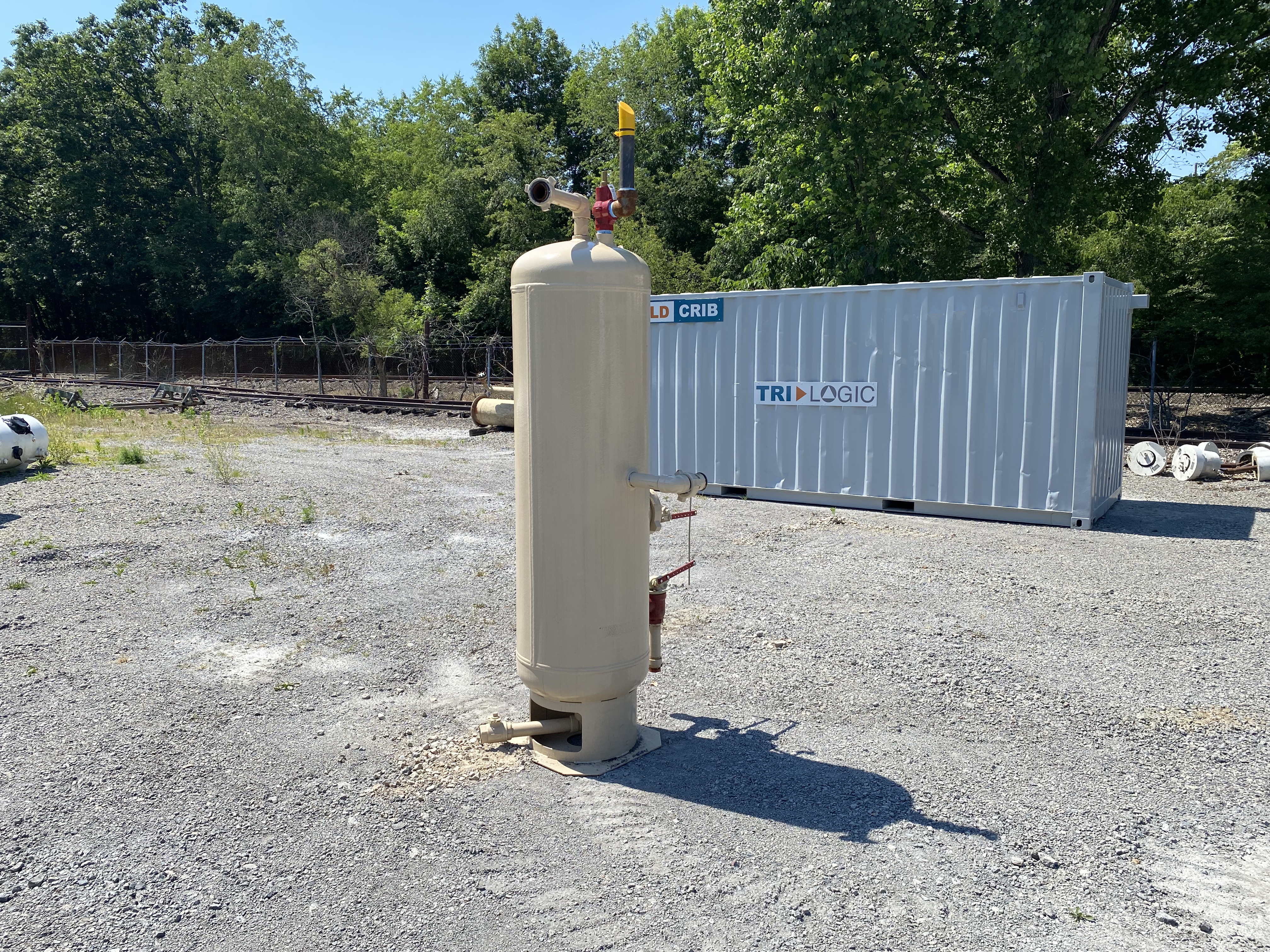 Used Separator, Vertical, 2P, 24"x5', 500#