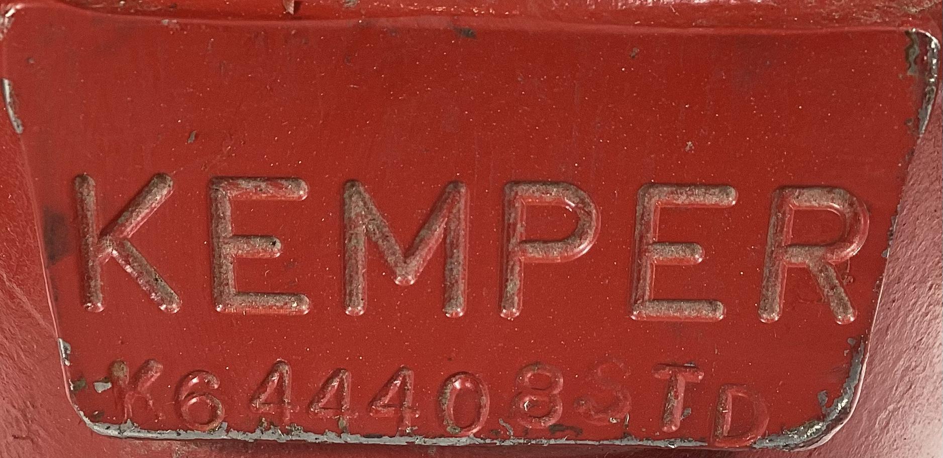 Kemper 1" 1502 Plug Valve, 15,000# WP