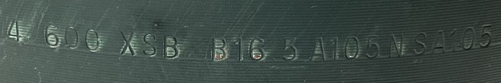 Flange, Pipe, 4", RFWN, 600, XH