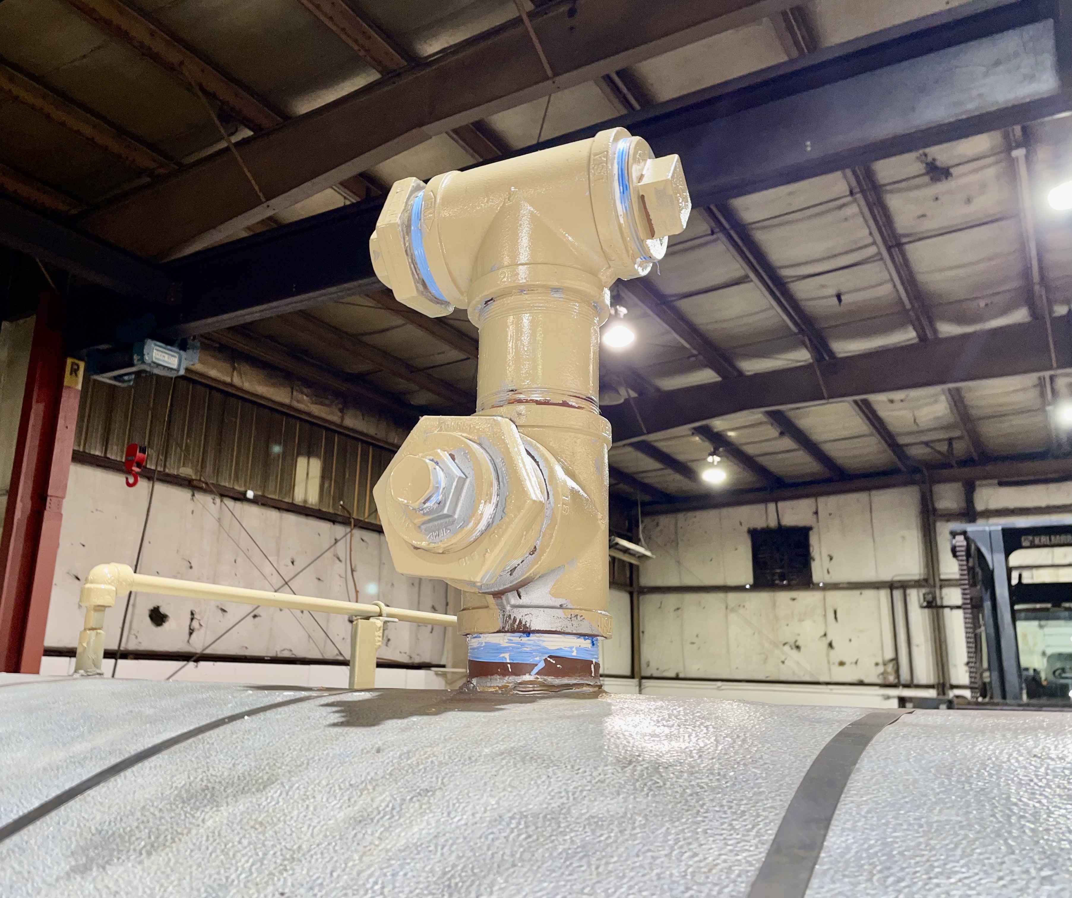 Used Line Heater, 2.5 mmbtu, 4", 5000#