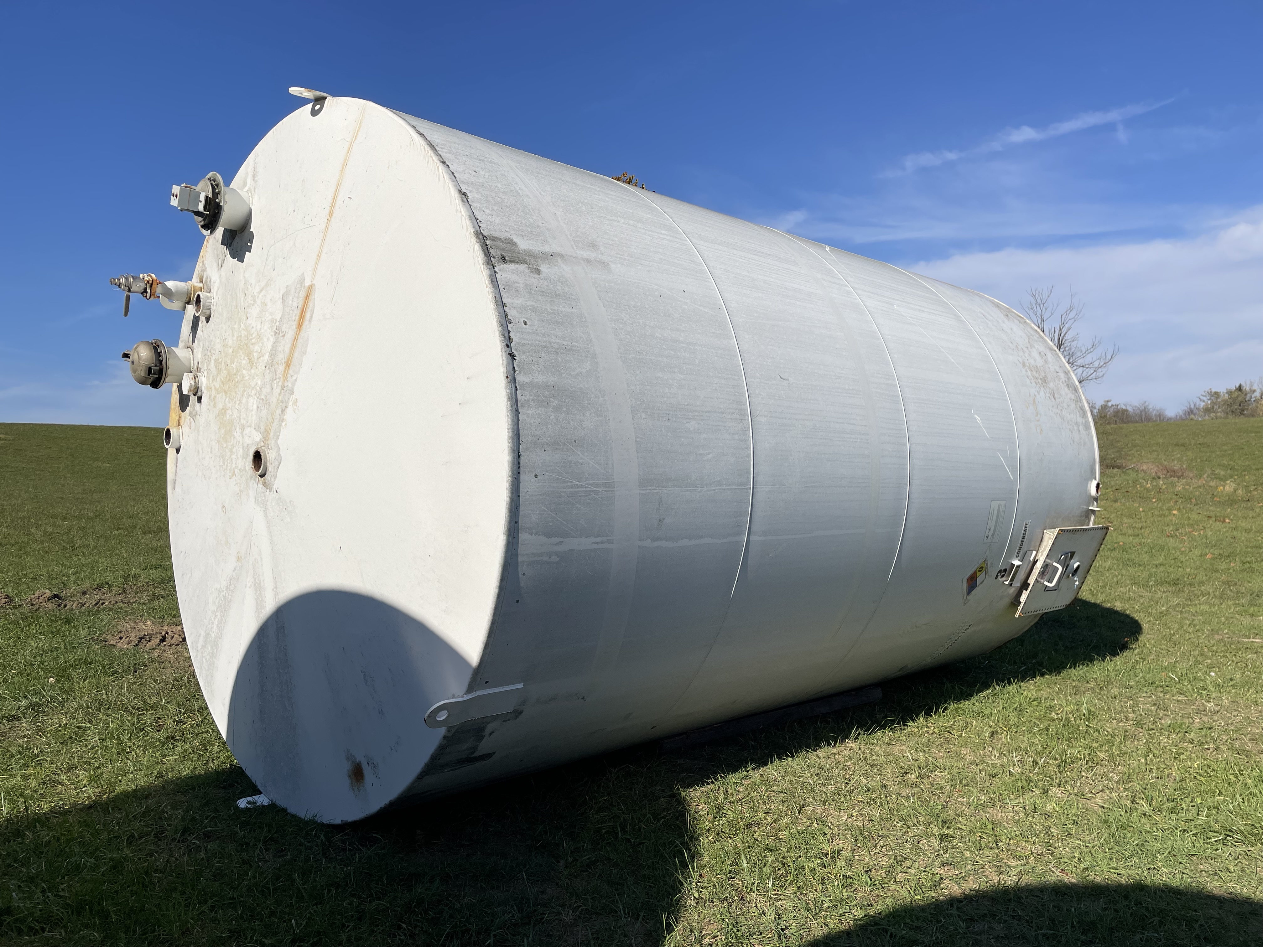Used Tank, Vertical, 400 BBL, 12'"x20'