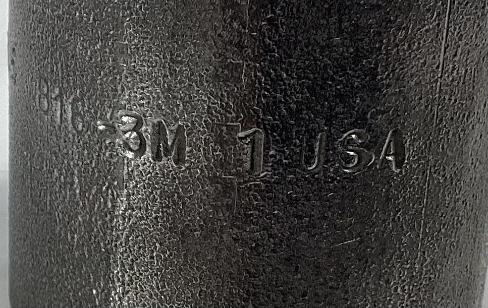 Coupling, W/THD, 1"x2", 3M, SA105