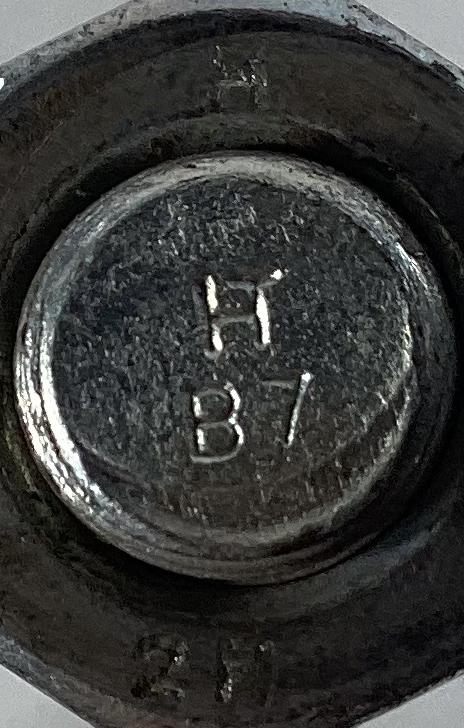 Stud, THD, 5/8"-11x6", Zinc