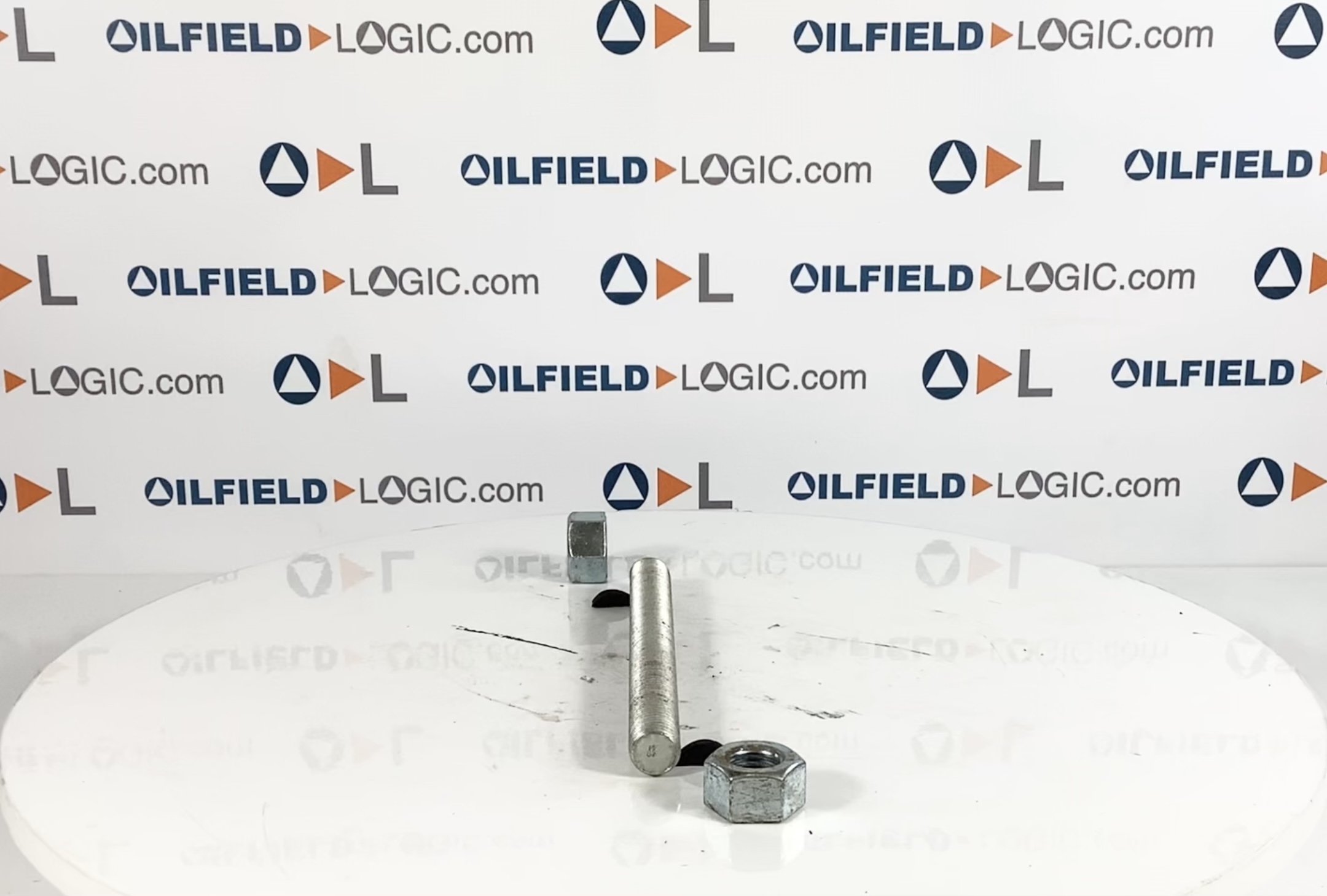 Stud, THD, 7/8"-9 x 10", Zinc