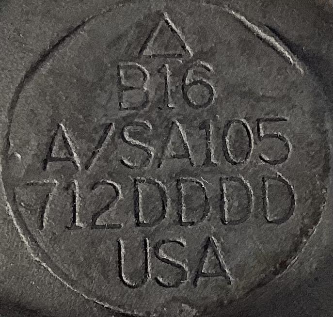 Tee, THD, 2"x2"x1/2", 3M, SA105