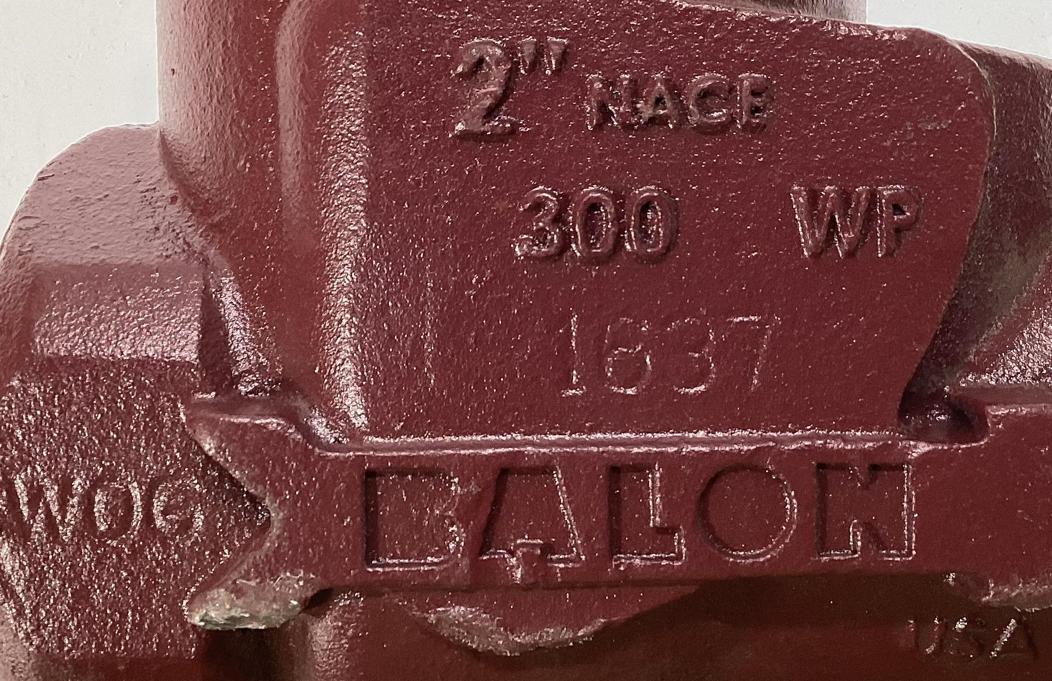 Valve, Check, Balon, 2", 300#