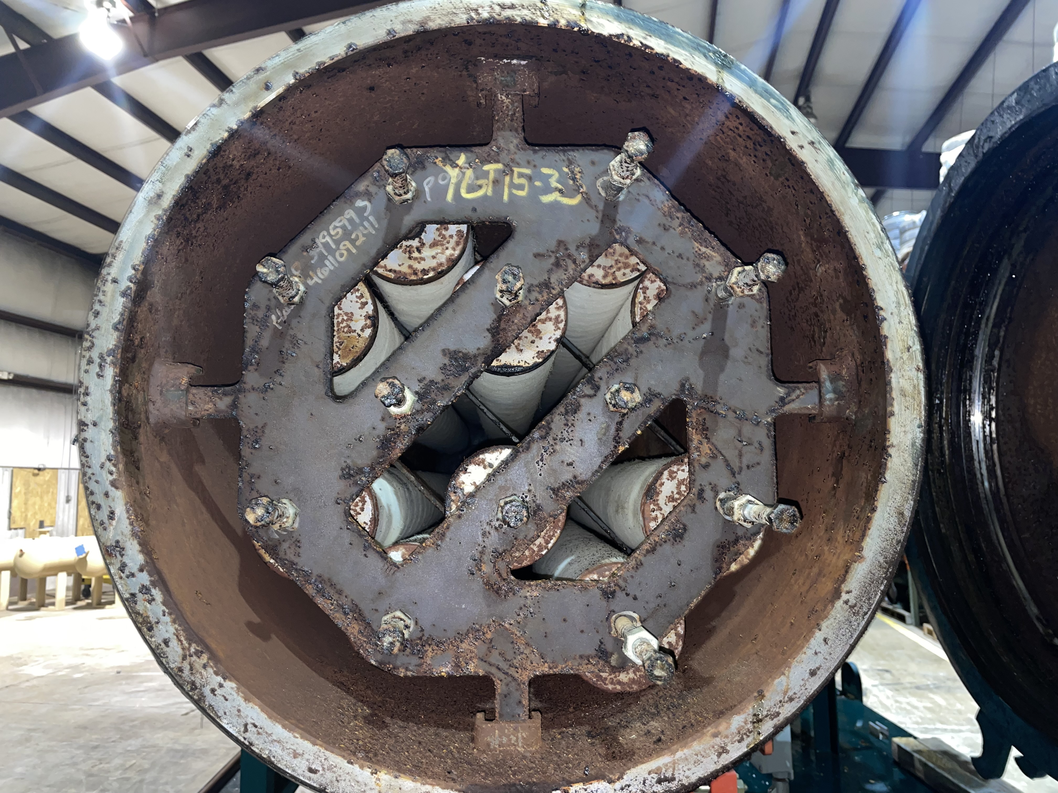 Used Filter Separator, Horizontal, 24"x12'6", 1440#