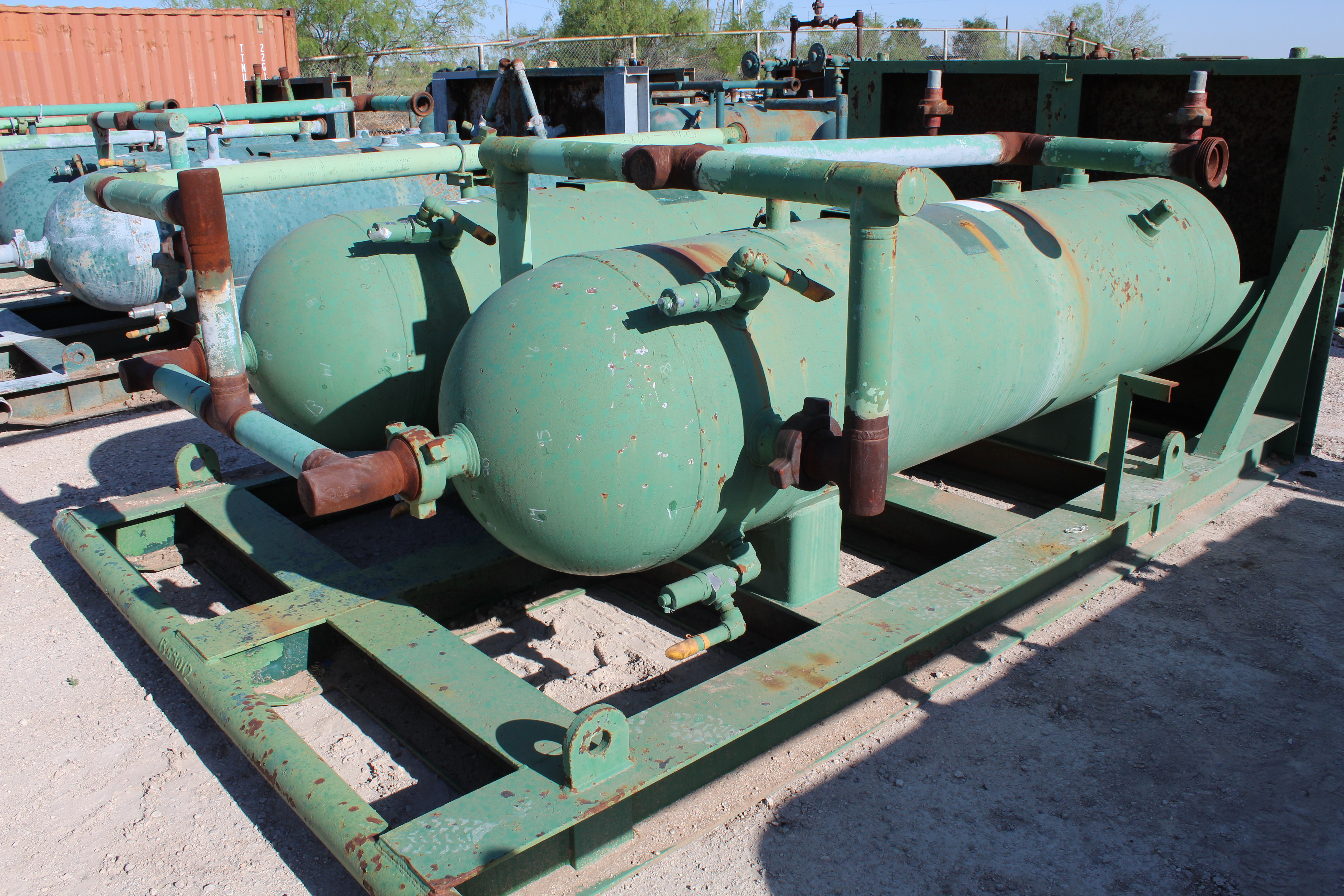 Used Sand Trap, Dual, Gravity, 30"x8', 3000#