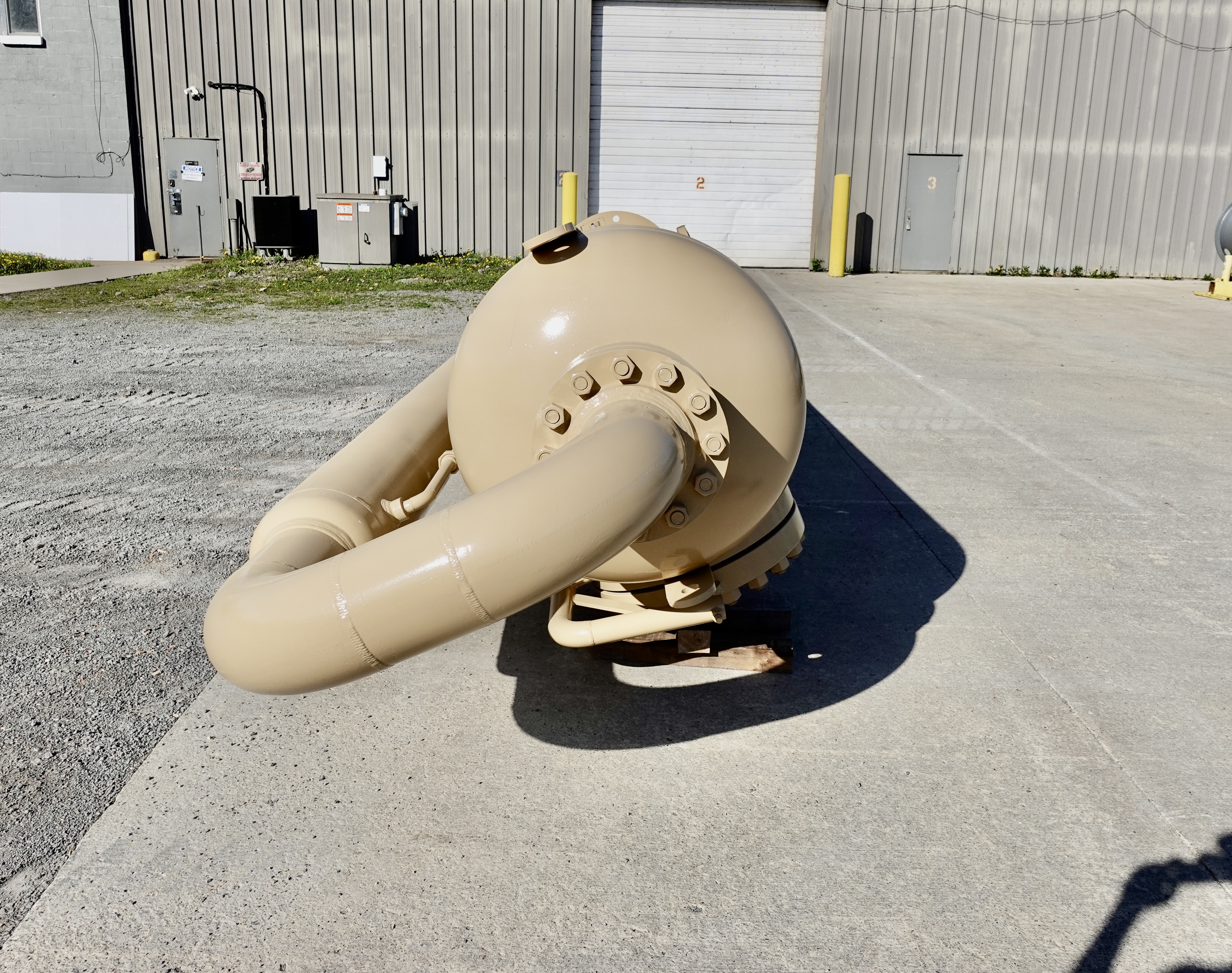 Used Tower, Glycol, Structured Packing, 36"x21'6", 1440#